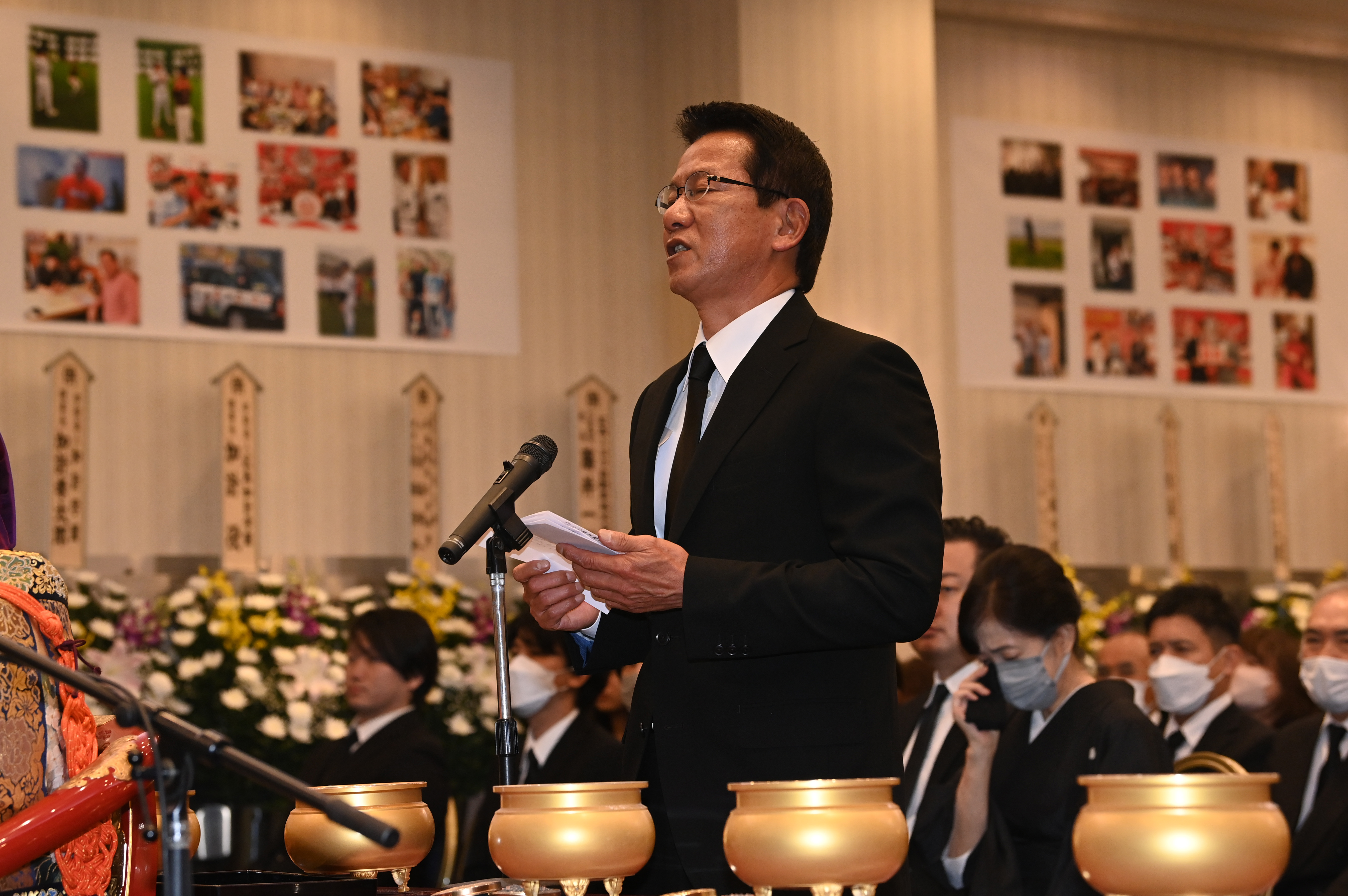元広島・北別府学さん葬儀　大野豊氏「ペー、６５歳早すぎるよ」