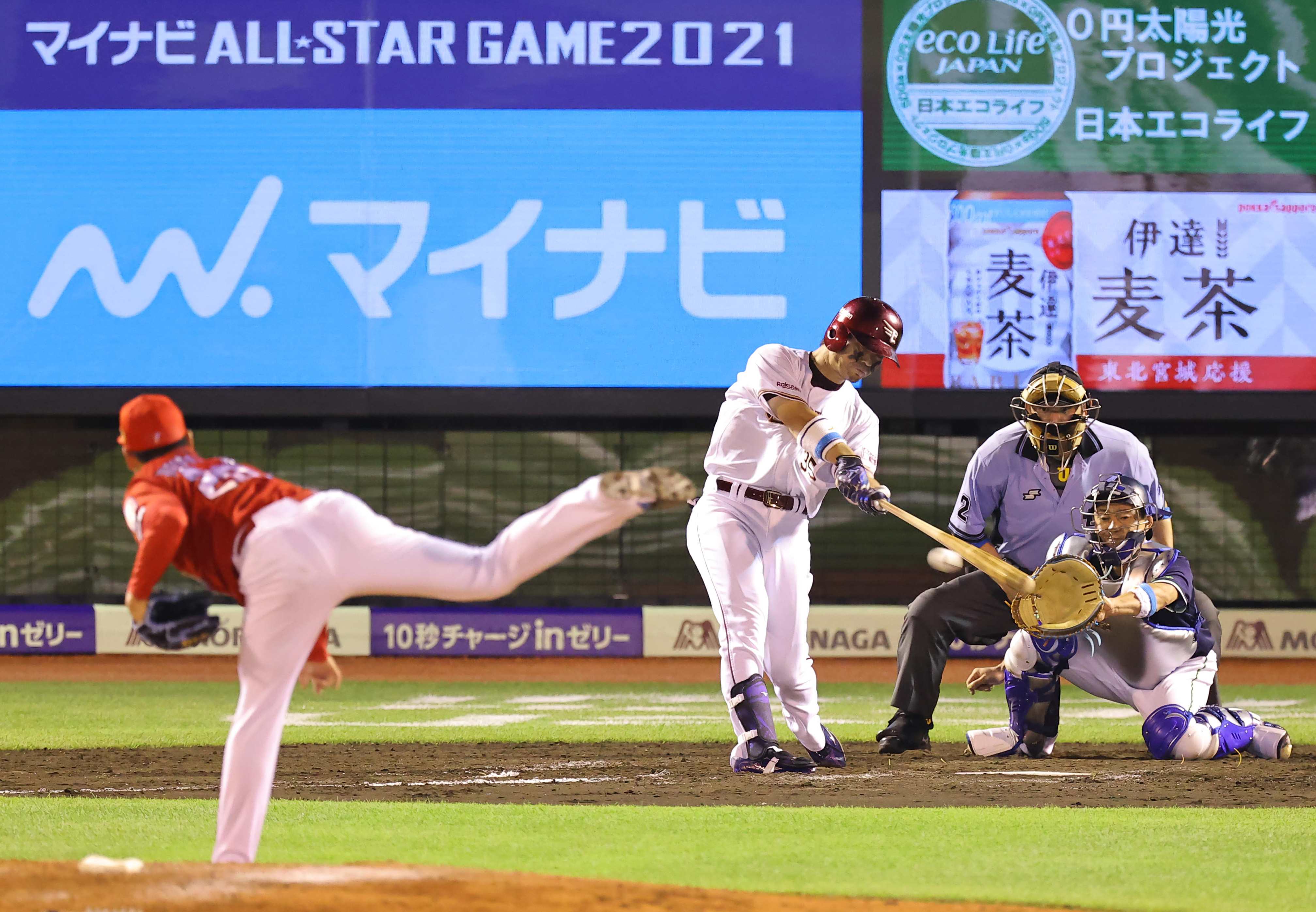 フォト特集 ｘアイブラックの楽天 島内が決勝打 試合後には オールスター第２戦 産経ニュース