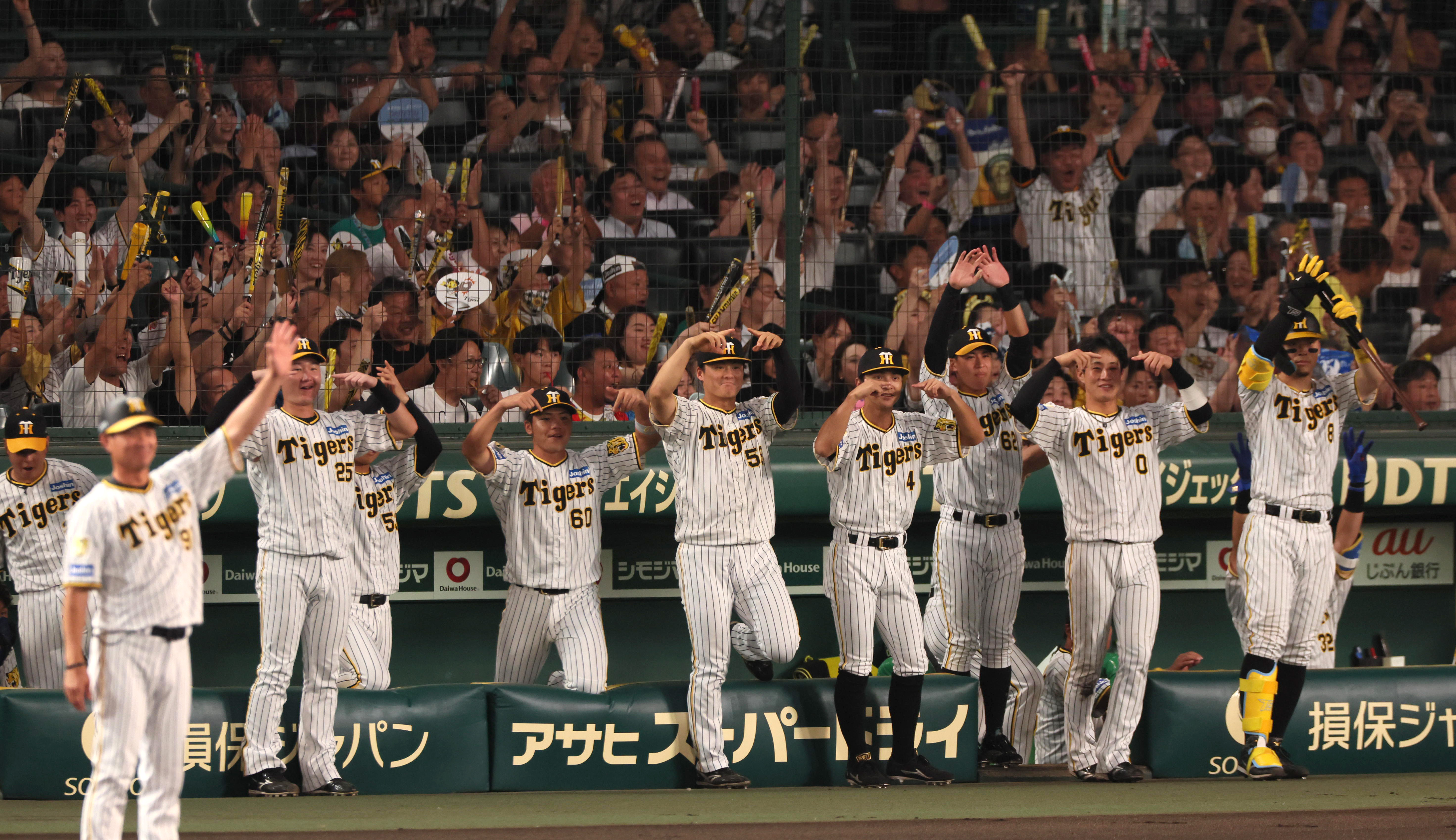 ○阪神写真ギャラリー】初回先頭から6連打6得点！甲子園でのシーズン