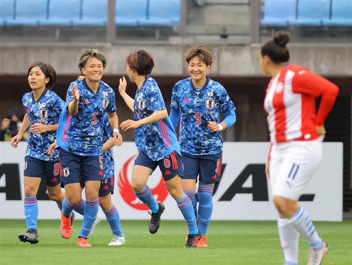 サッカー女子日本代表 パラグアイに大勝 国際親善試合 産経ニュース