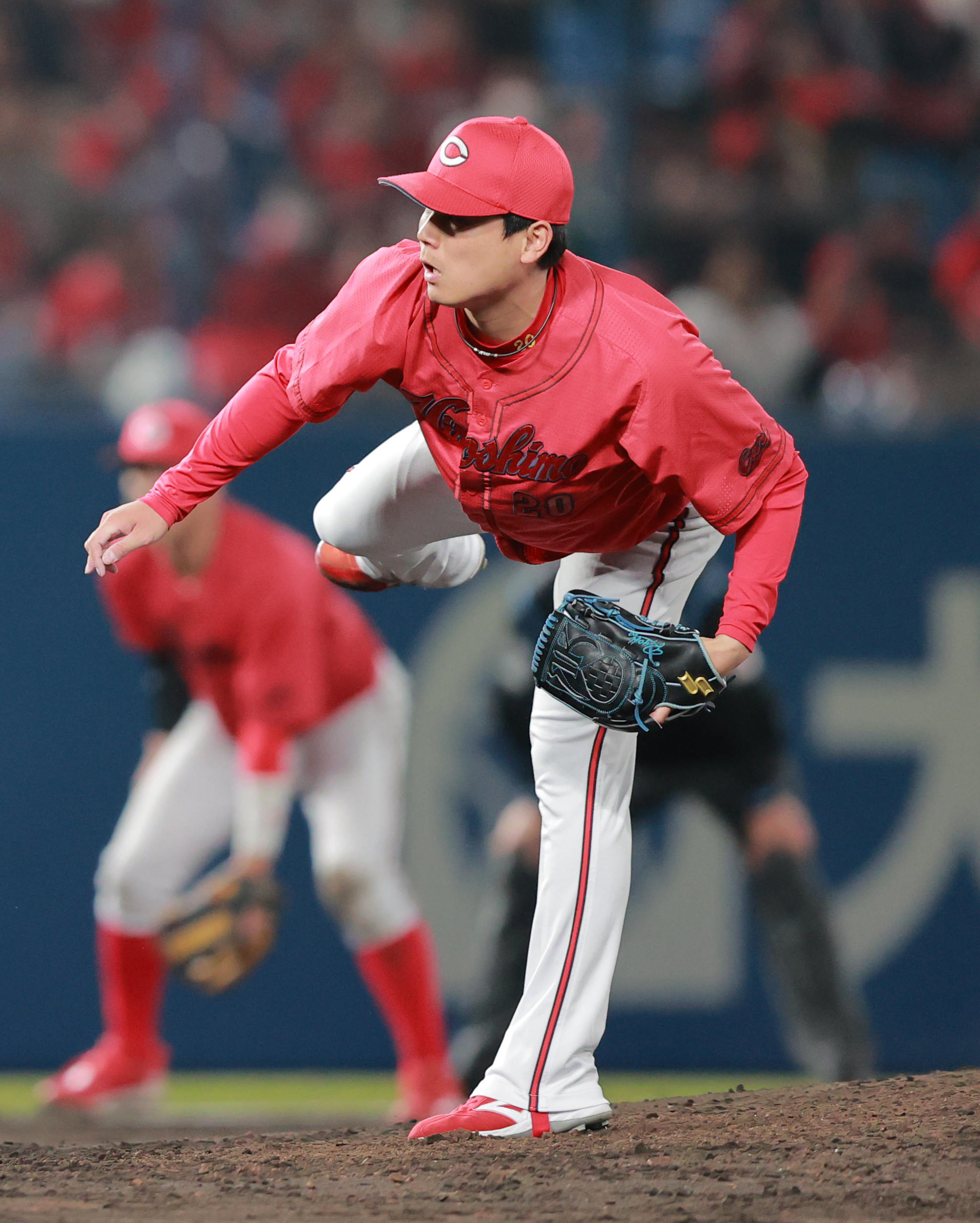 広島・栗林、４年連続２桁セーブ