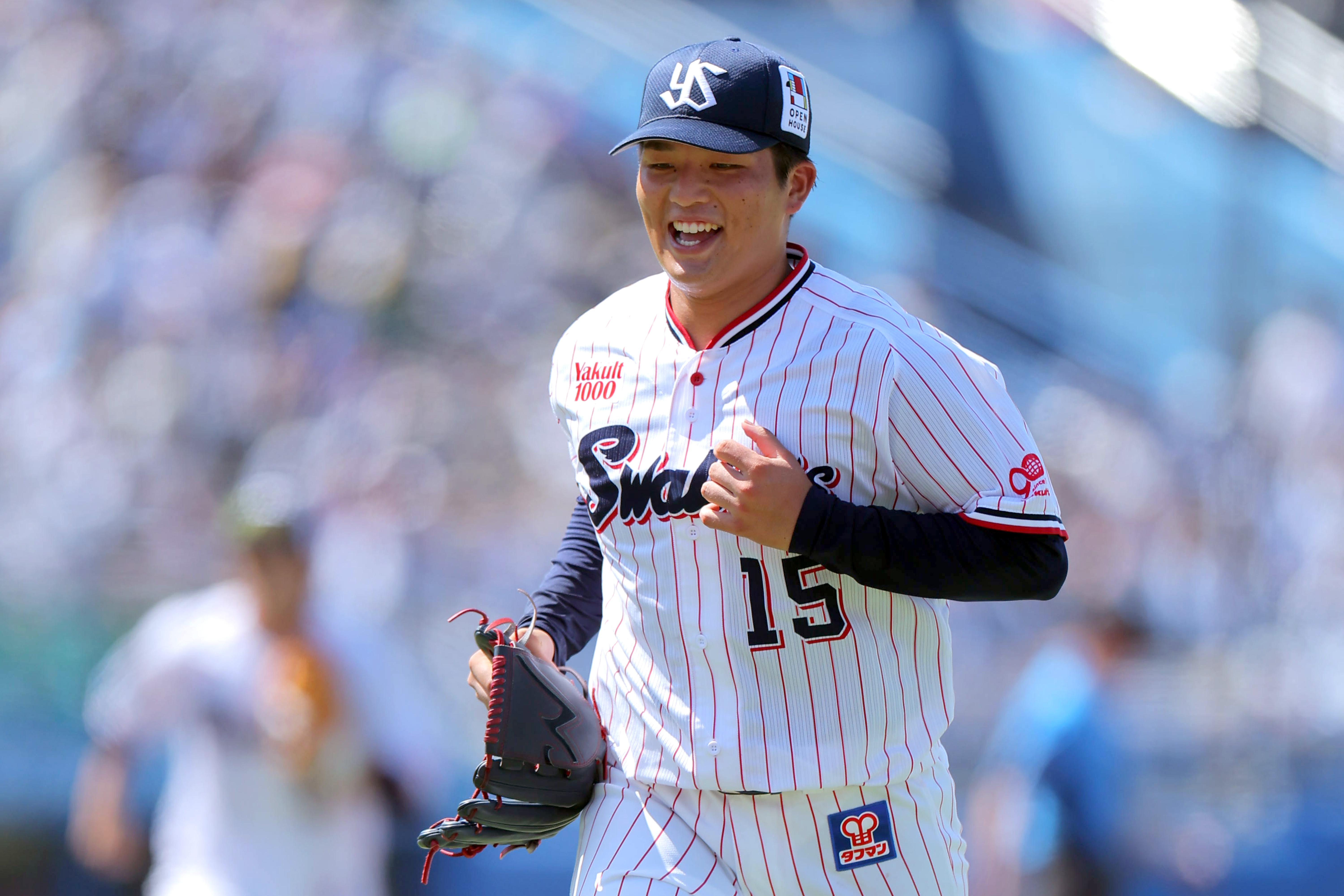 中村優斗初勝利記念 ユニフォーム Mサイズ ヤクルト】ドラ1中村優斗、野球は高校までのつもりが「転機は…」5回