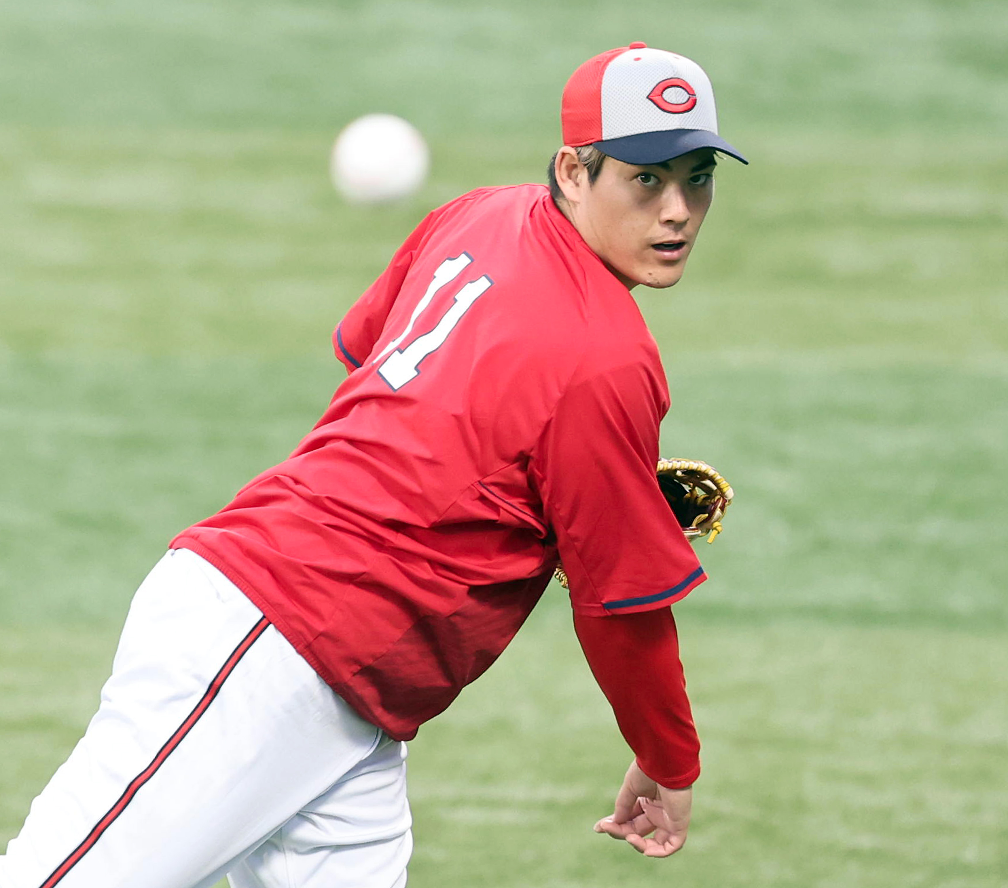広島・九里亜蓮、初の開幕投手「一球一球、気持ちを込めて投げていきたい」