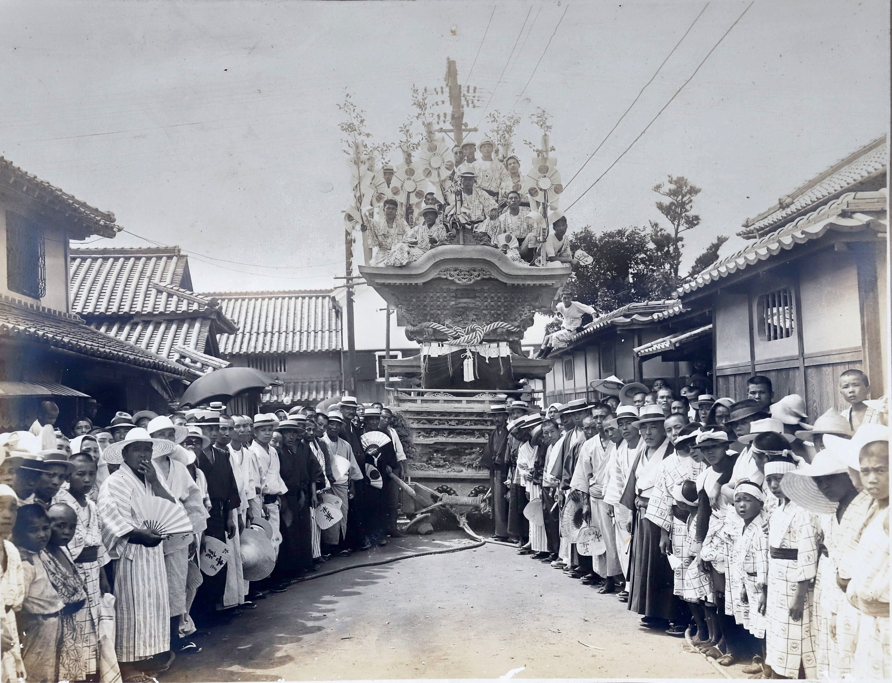 岸和田 だんじり祭 旧市 中町 法被 はっぴ ② - アンティーク/コレクション