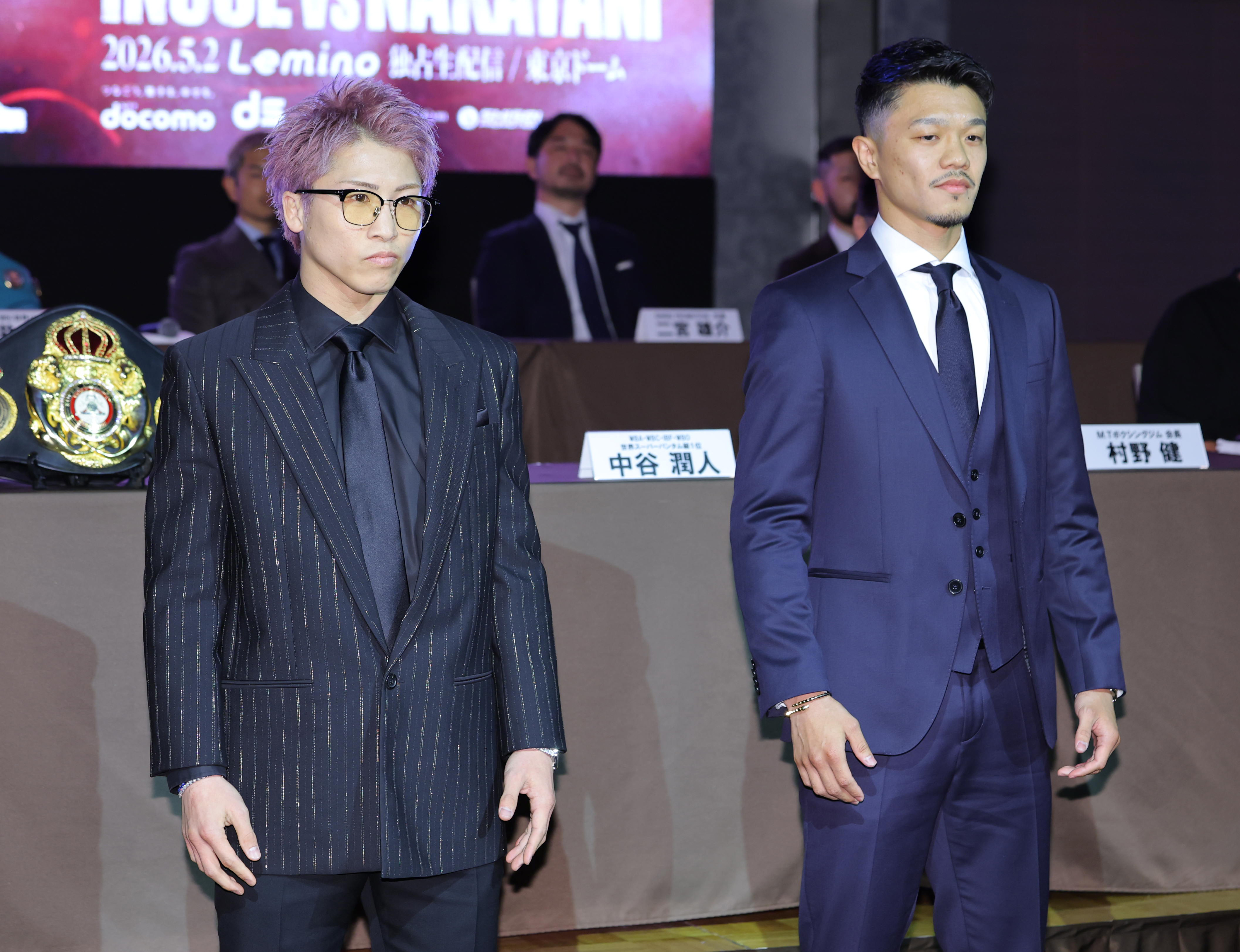 井上尚弥と中谷潤人 二人の王者が「伝説になる日」 記者ノートfrom湊町