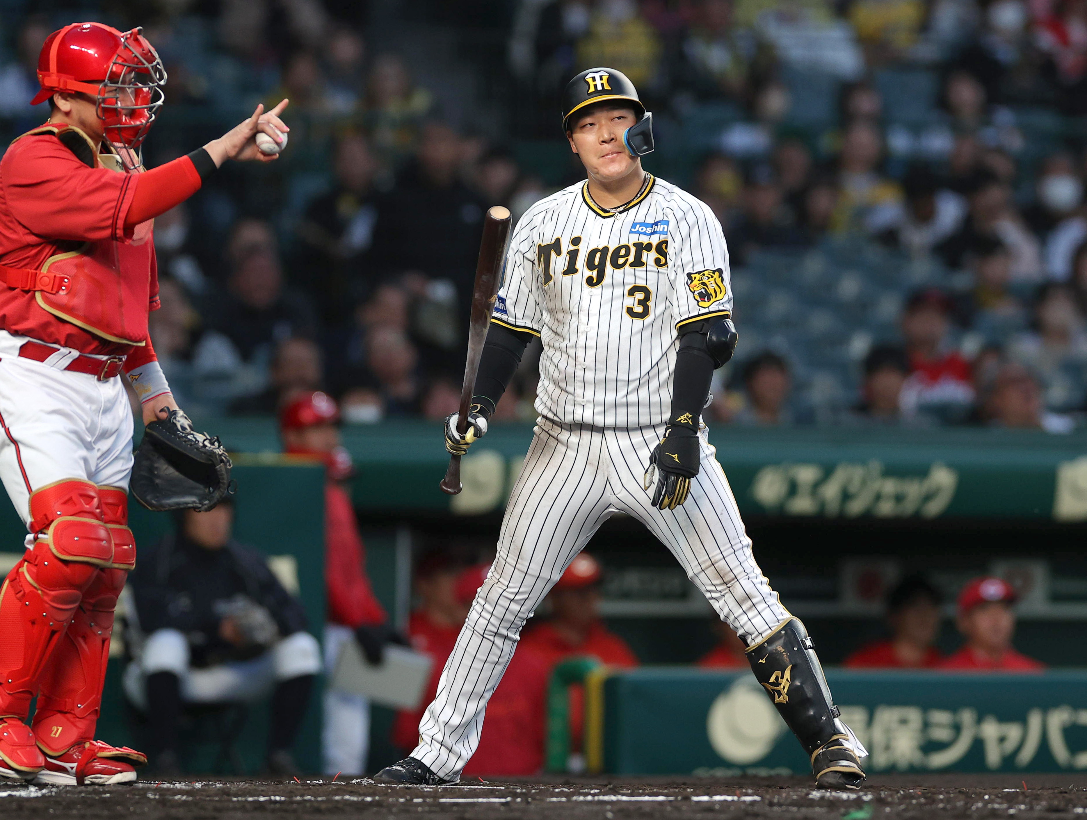 土井正博の豪傑球論】大きな体気になる阪神・大山悠輔 体のサイズで