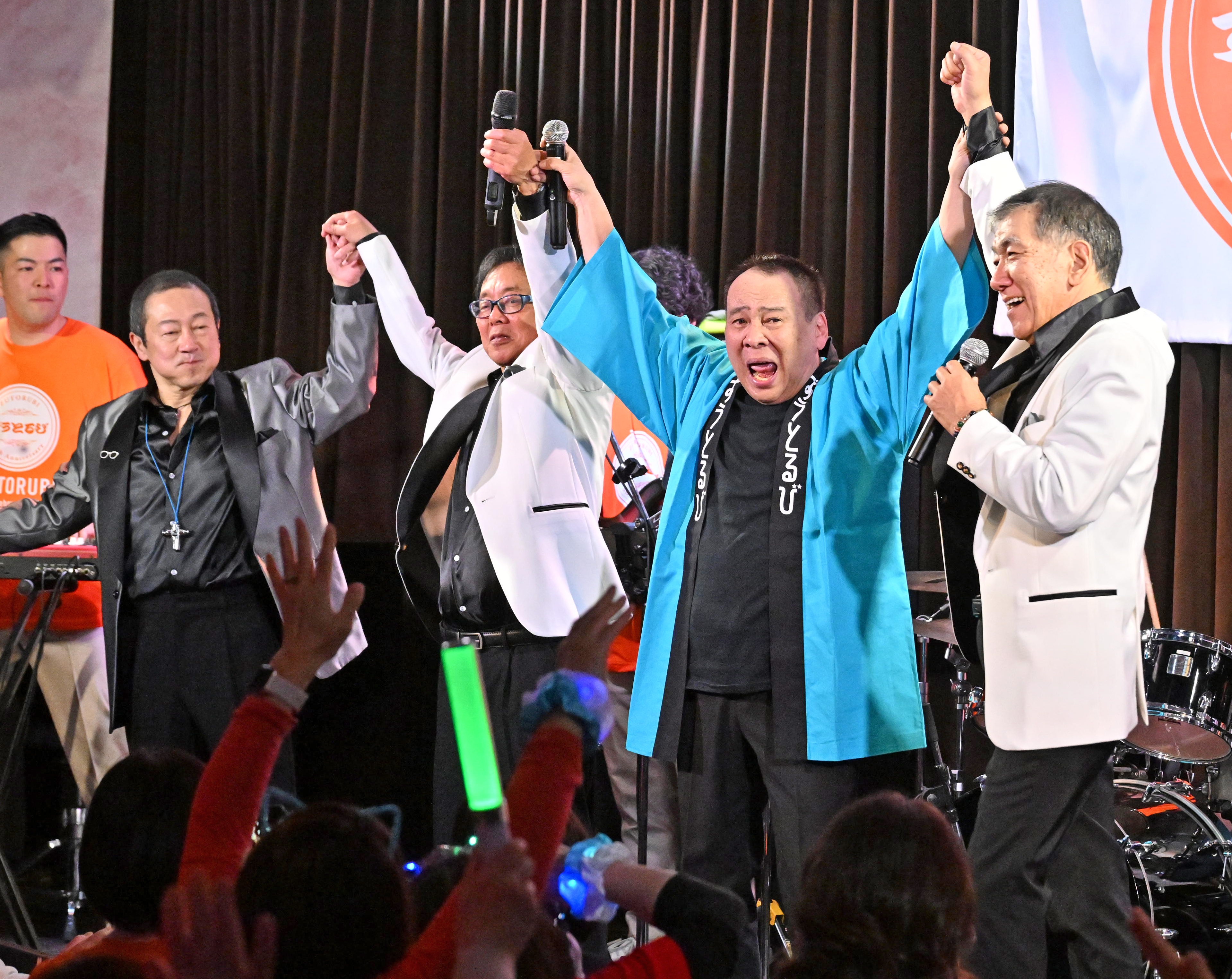 ずうとるび、年内で活動休止 デビュー50周年ライブで江藤博利のぼせ