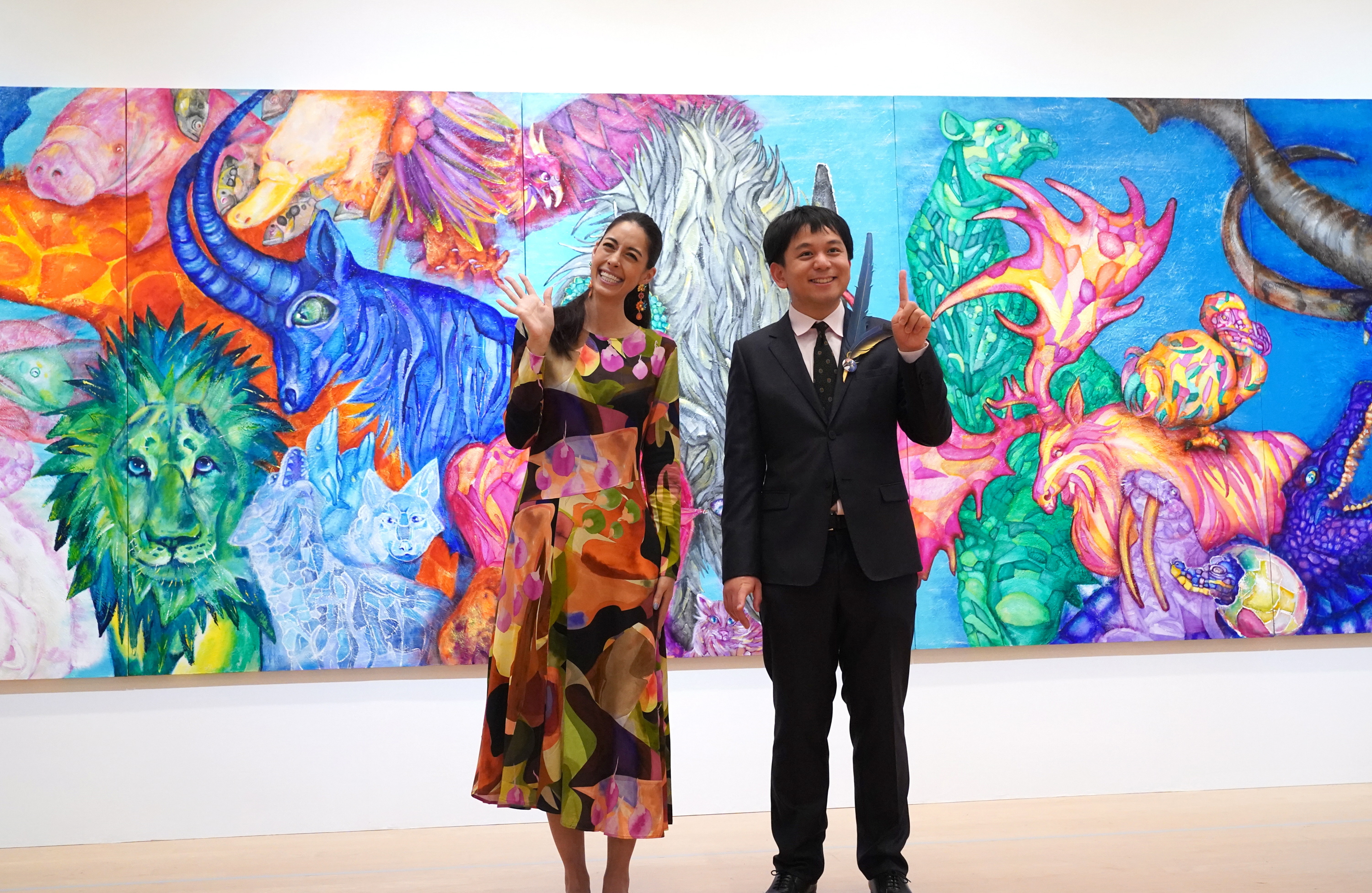 石村嘉成展 いのちの輝き求めて対話 圧倒的色彩で表現 - 産経ニュース