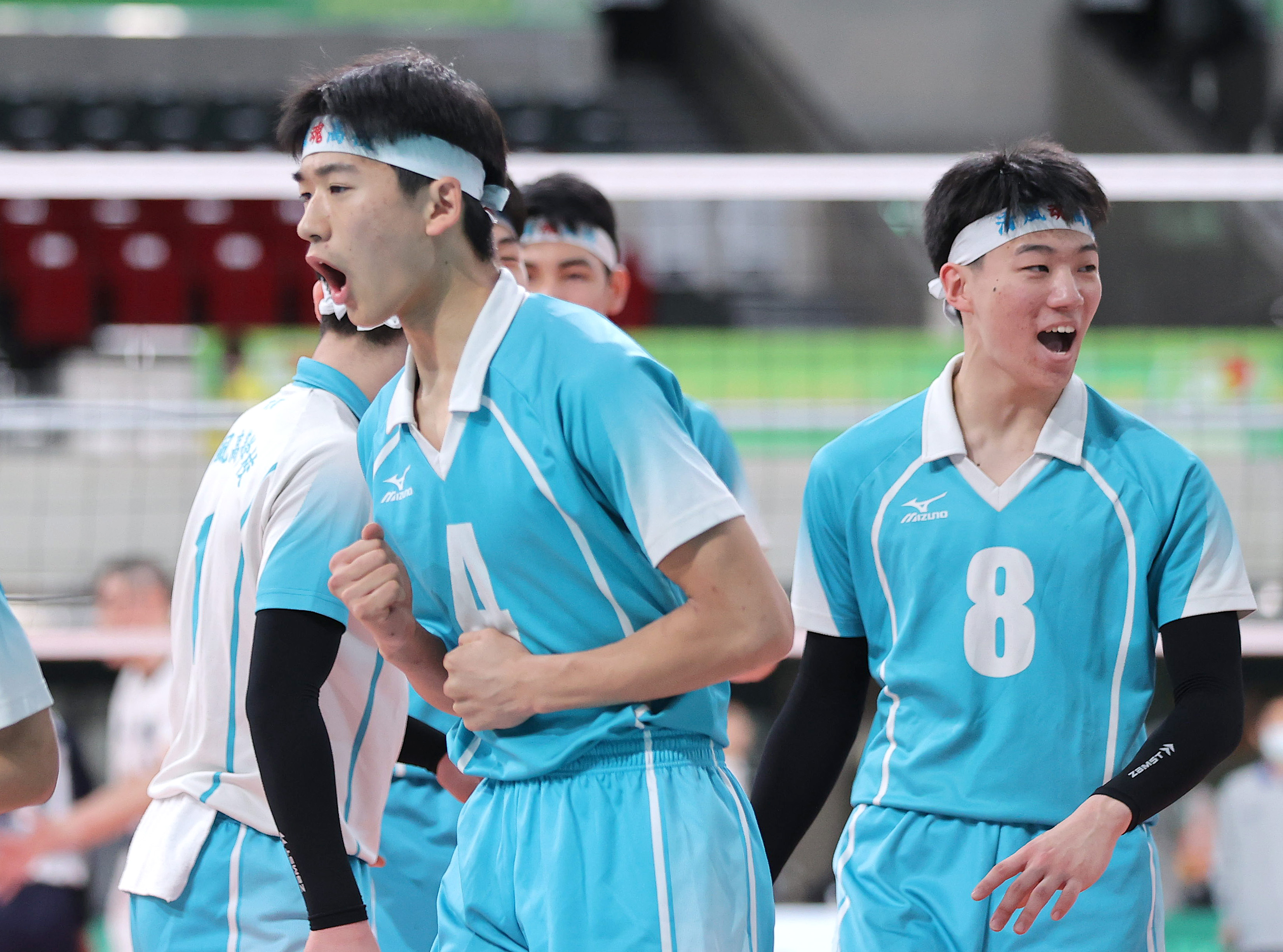 大阪・清風のセッター藤本希槻が存在感 足首故障もコンビネーションで