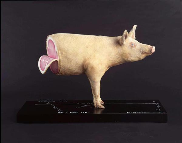 吉村益信さんの絵　100部限定作品 パロディ、二重の声」展 自由な時代彩った風刺と笑い（1/3ページ