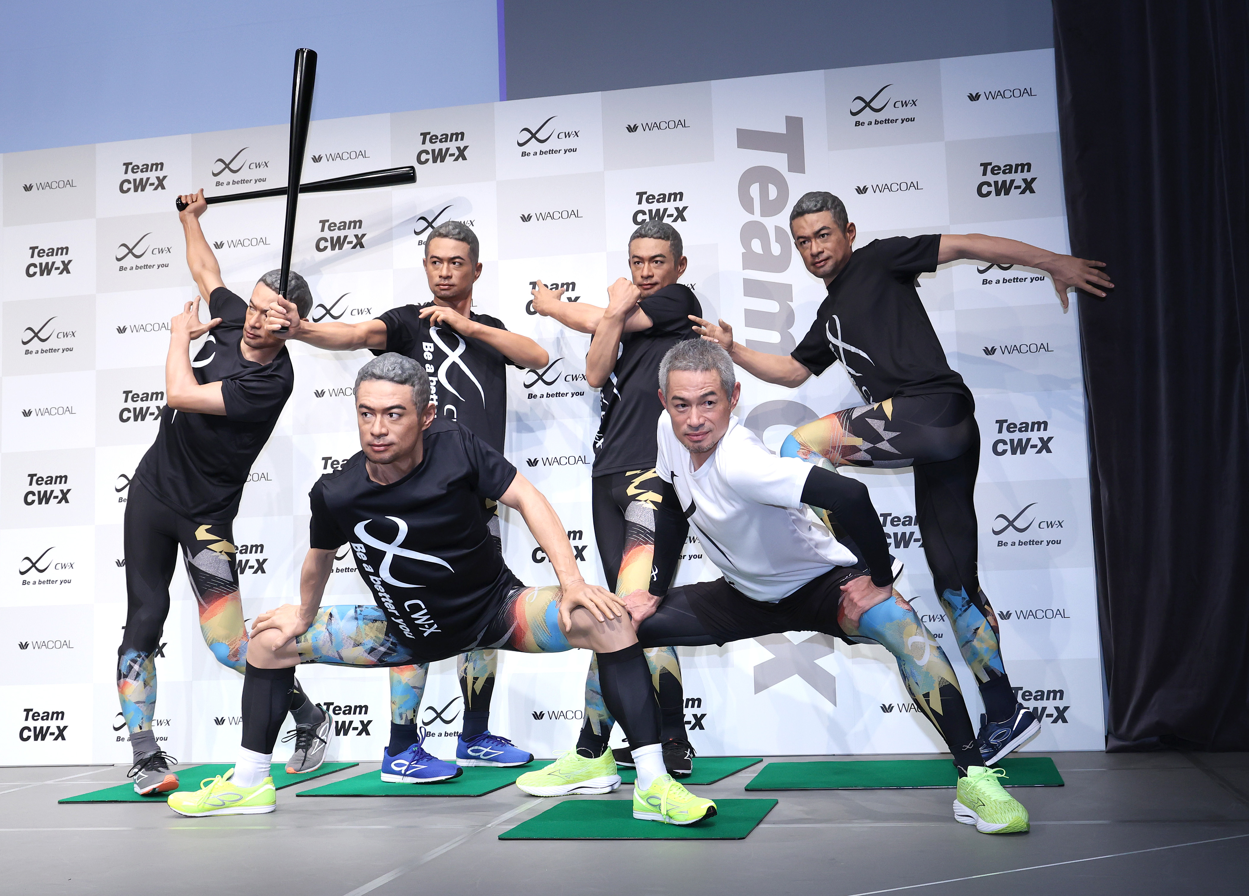 イチローさん“分身の術“「似すぎだし、いすぎでしょ」 マネキン5