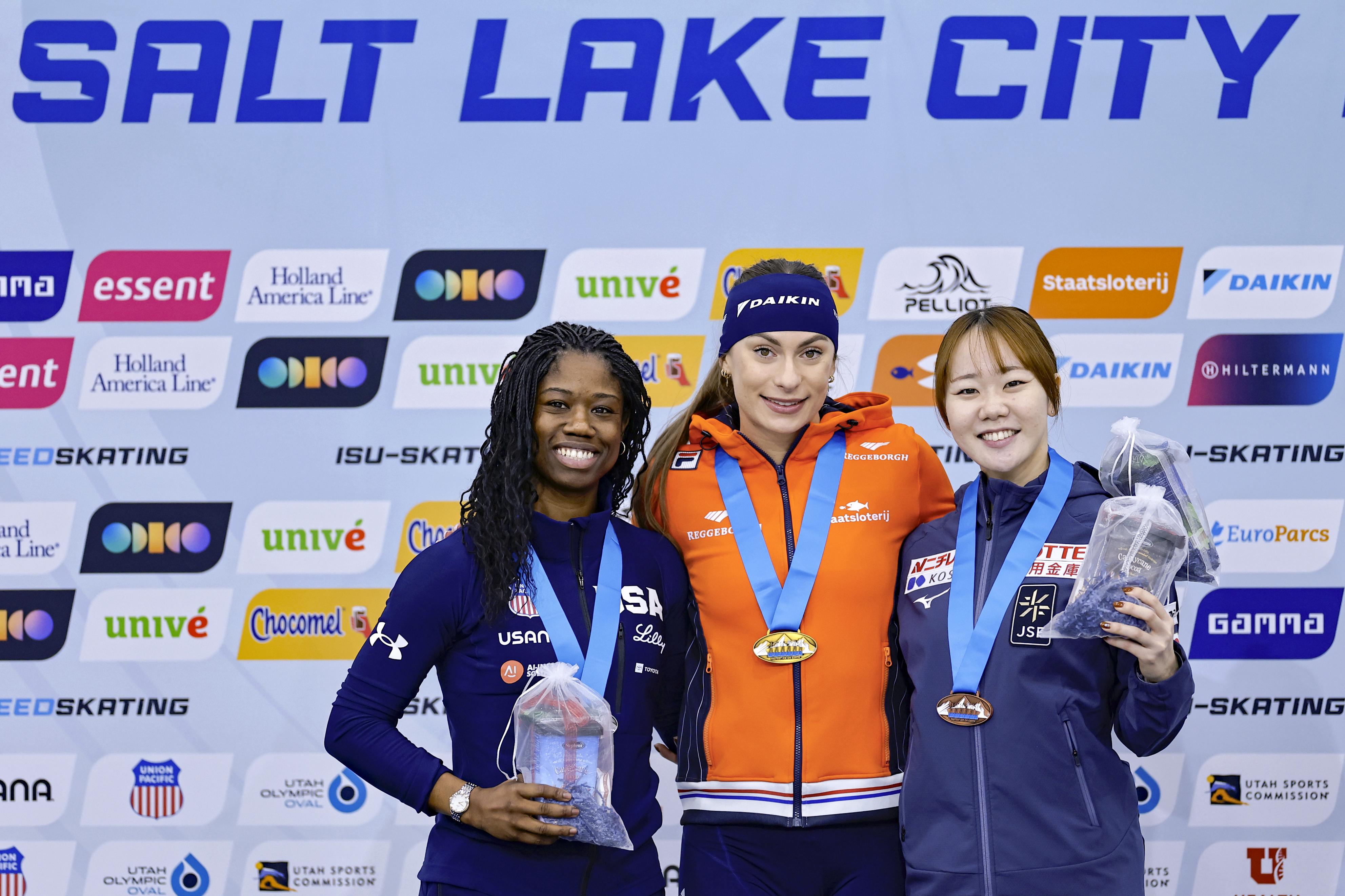 女子500メートルで吉田雪乃が3位 スピードW杯、高木美帆は5位 - 産経