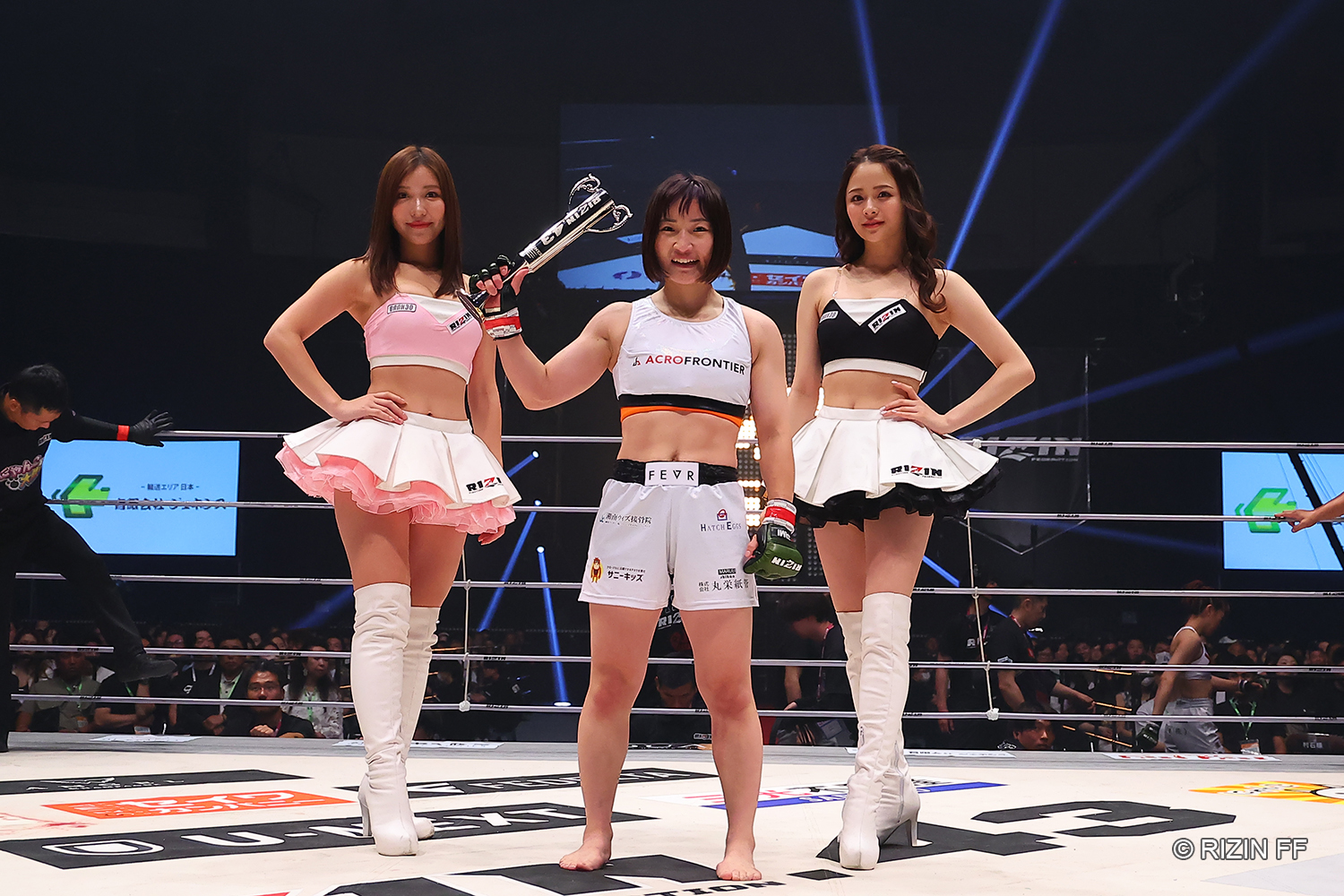 RIZIN】DEEP2冠の大島沙緒里が秒殺一本勝ち - サンスポ