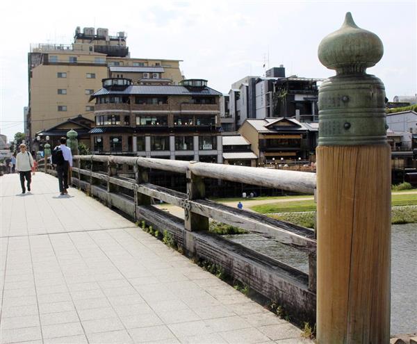 京都 三条大橋の欄干改修 ふるさと納税で寄付募るも 目標額の１ 1 2ページ 産経ニュース