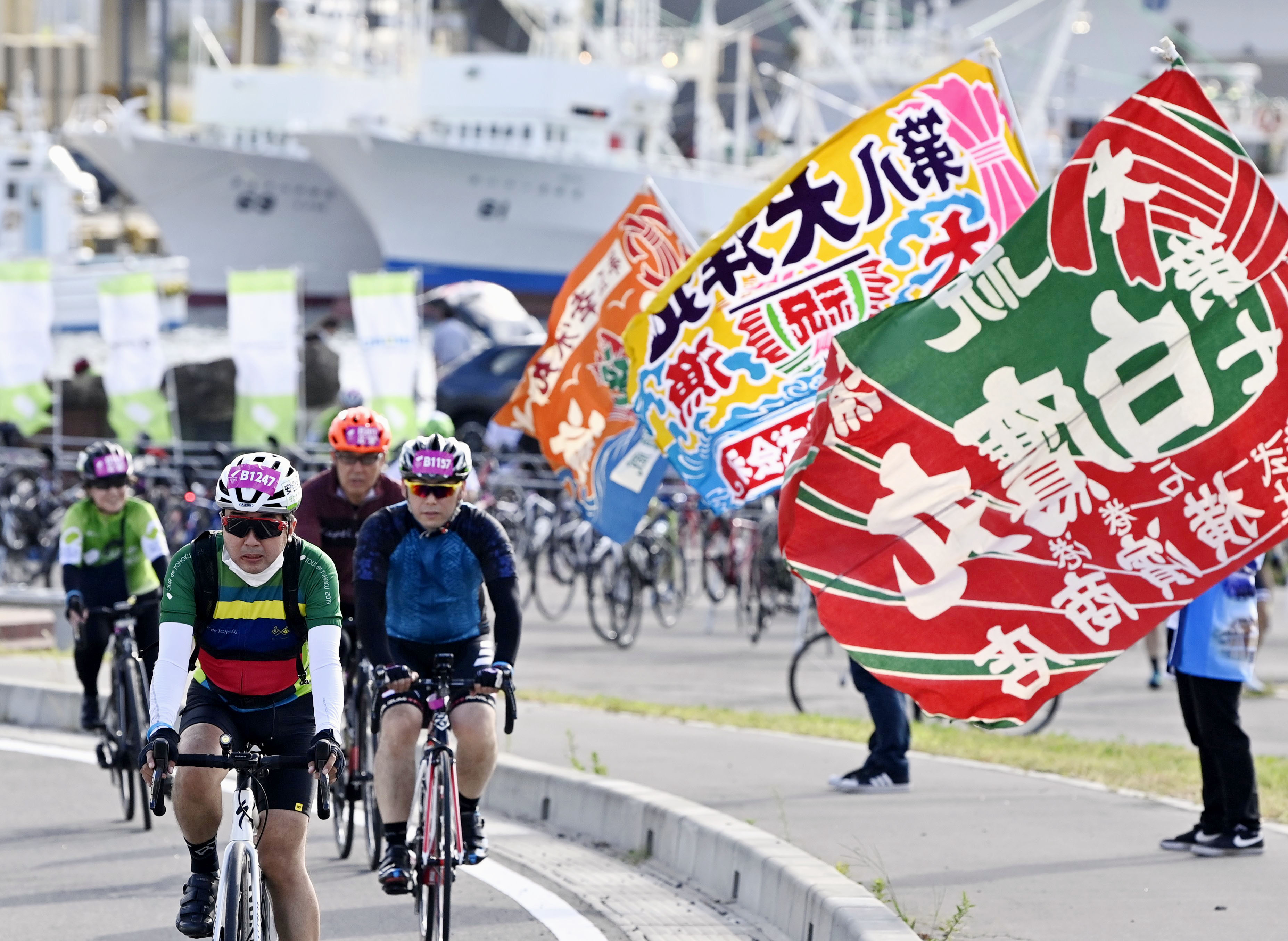 3年ぶり、被災地を駆ける 宮城で「ツール・ド・東北」（写真・画像 1