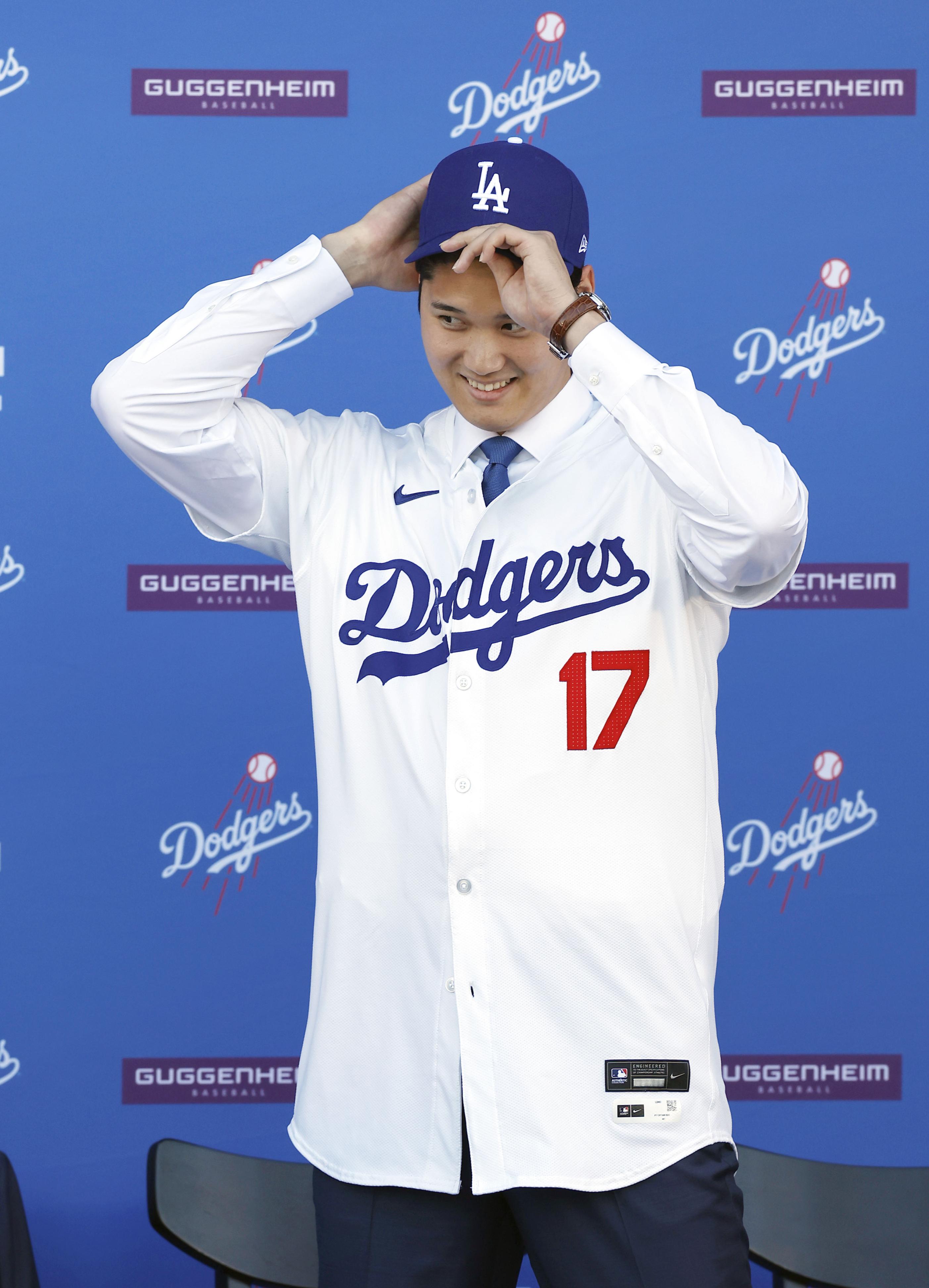 MLB】大谷翔平のドジャース入団会見、7000万人が視聴 MLB