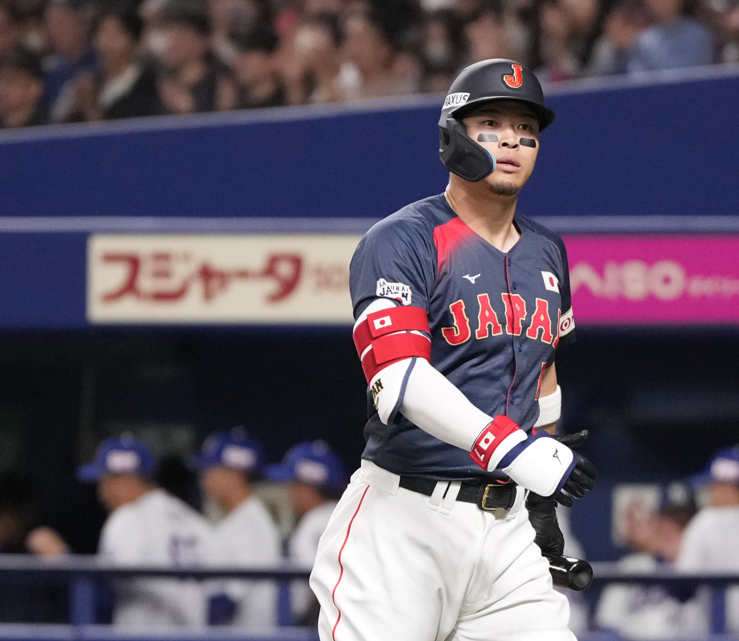 侍ジャパン・佐藤輝明、2打数無安打で交代 - サンスポ