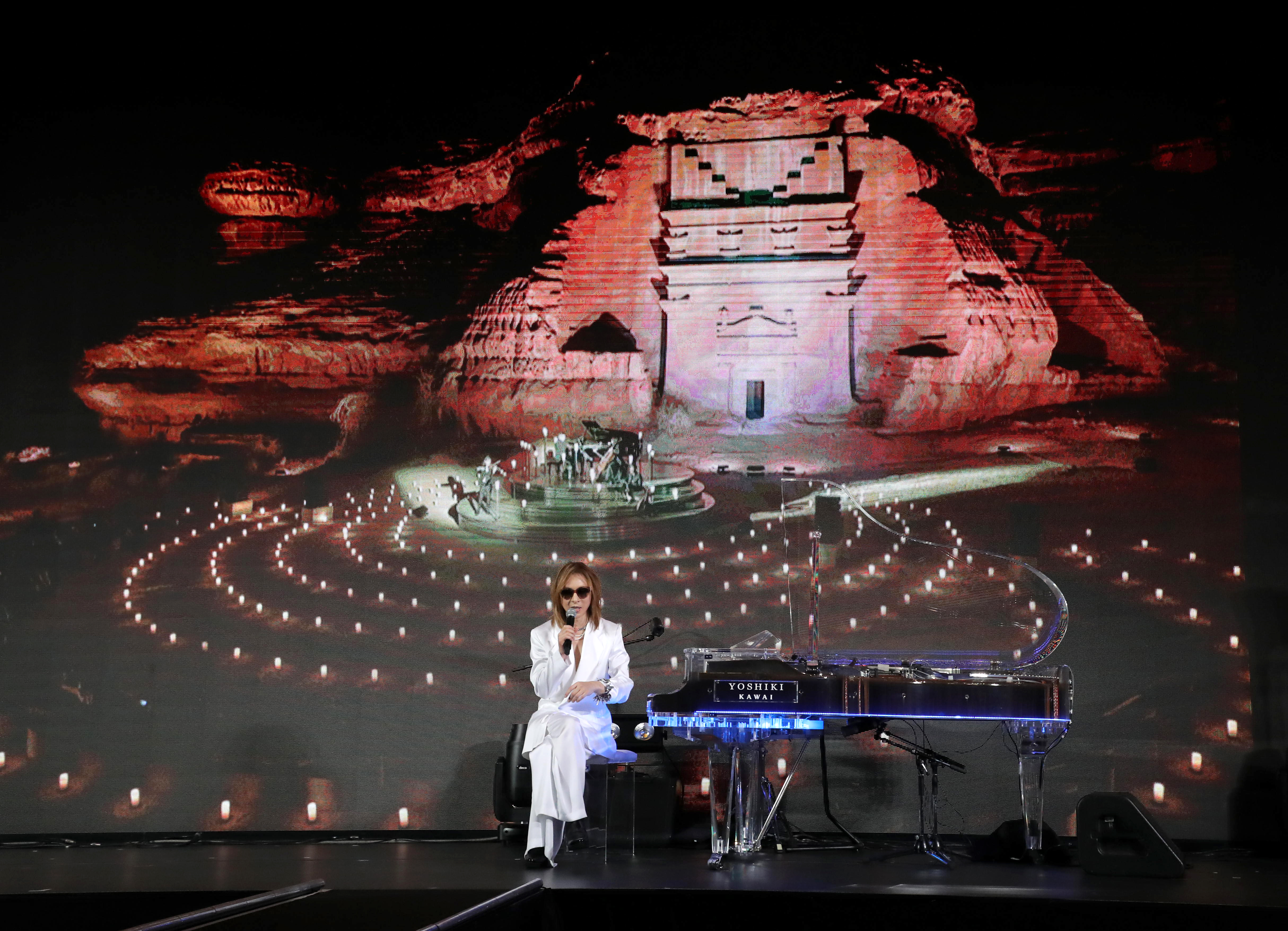 サウジの世界遺産で11月に特別公演へ 「X JAPAN」のYOSHIKI、新曲も