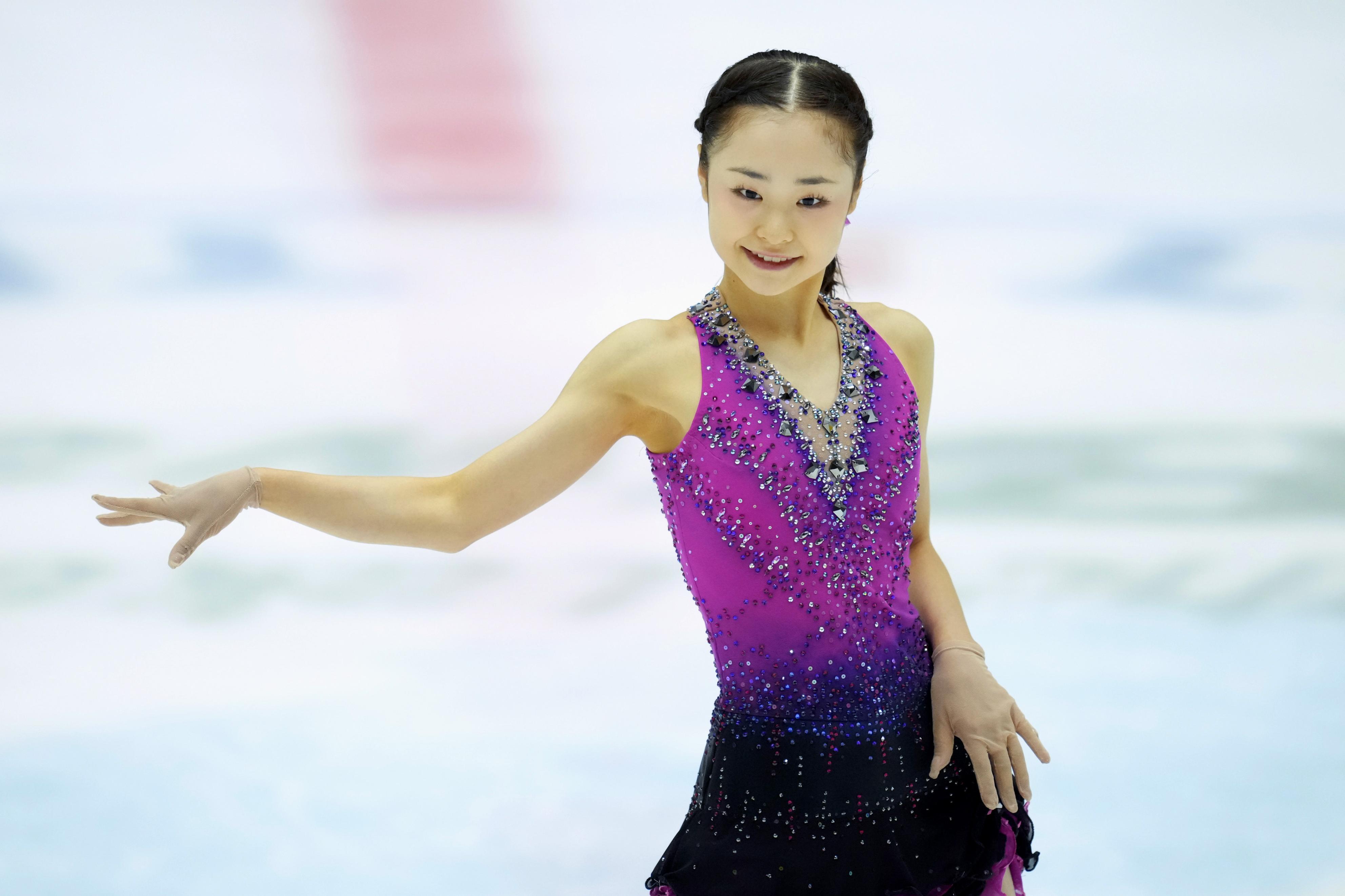 島田麻央が女子SP暫定首位 サマーカップ／フィギュア - サンスポ