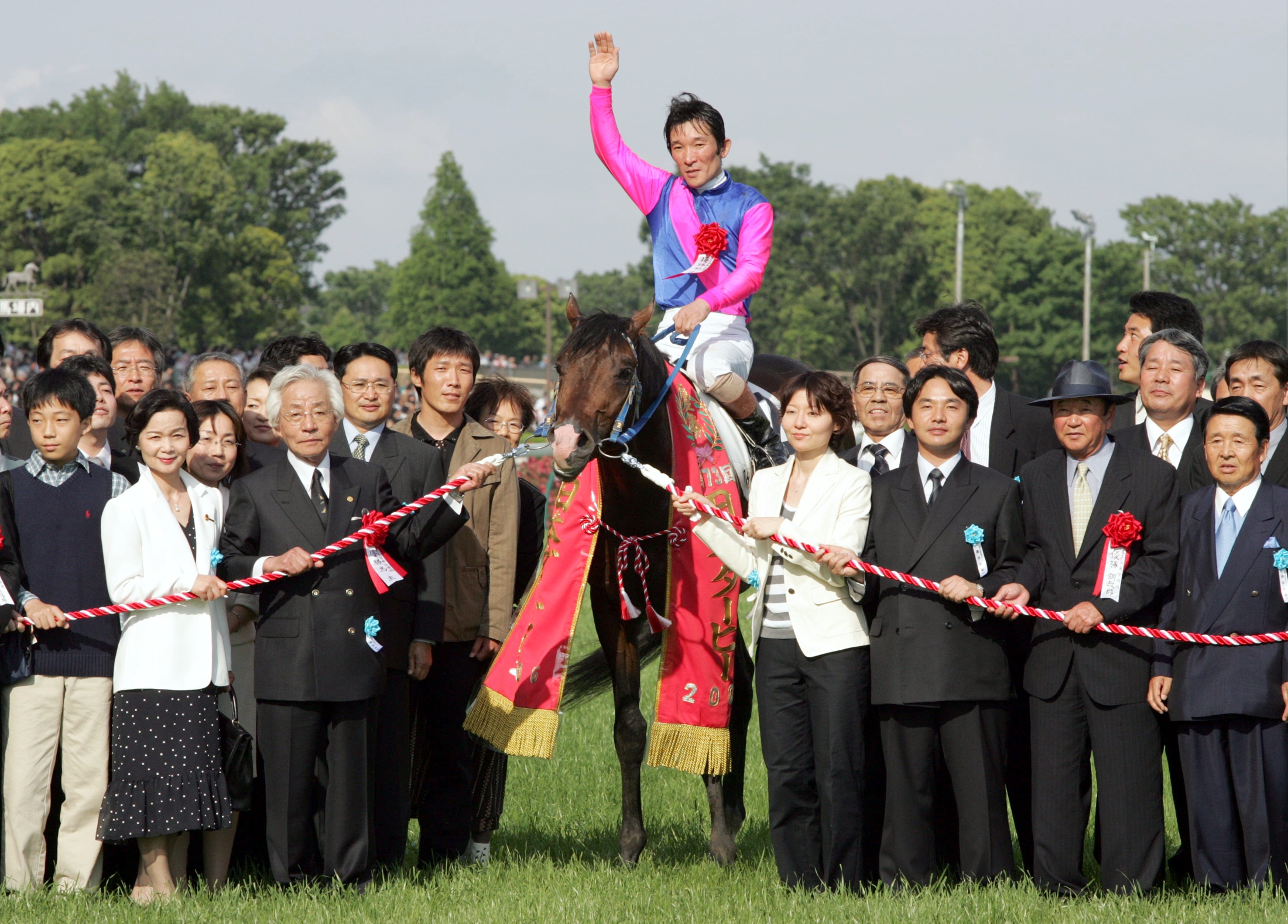サンスポが撮った日本ダービー】メイショウサムソン 第73回（2006年 