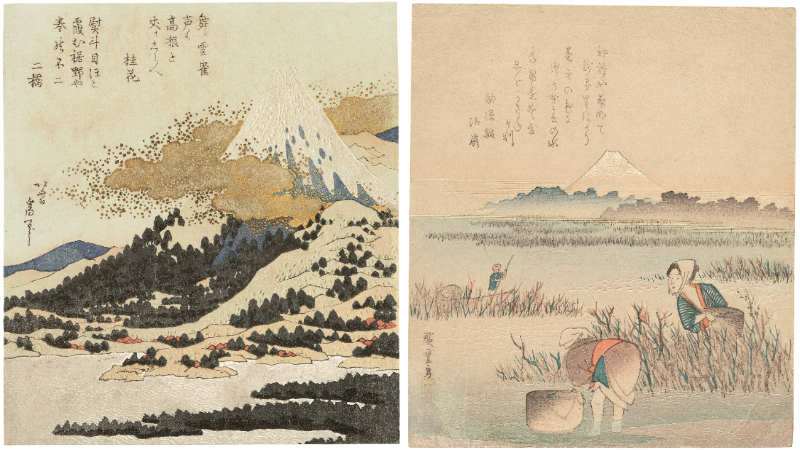 パリ在住収集家蔵の北斎らの「摺物」紹介 大和文華館で特別展 - 産経