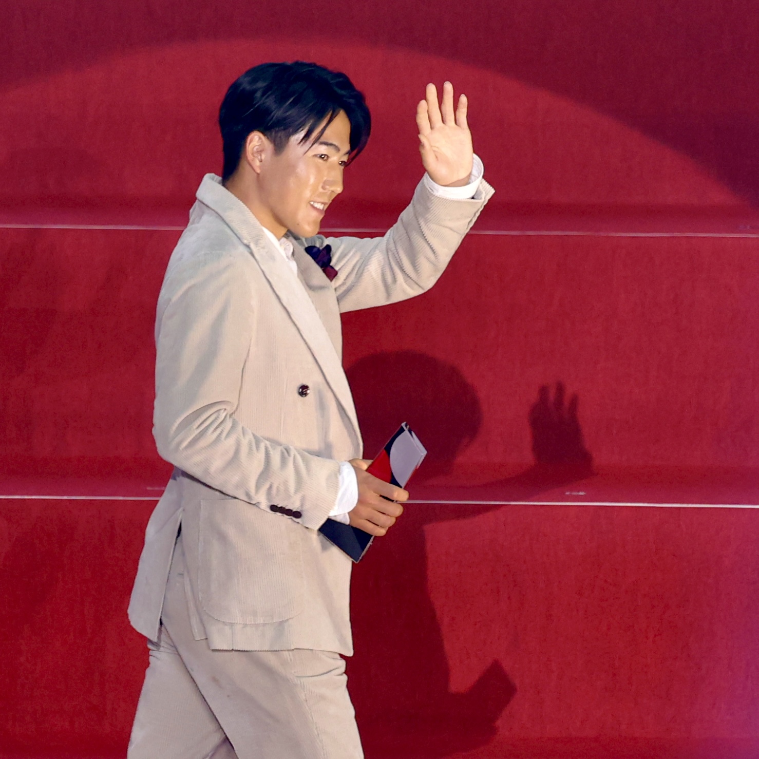 ファジアーノ岡山 佐藤龍之介 ベストヤングプレーヤー記念ブランケット