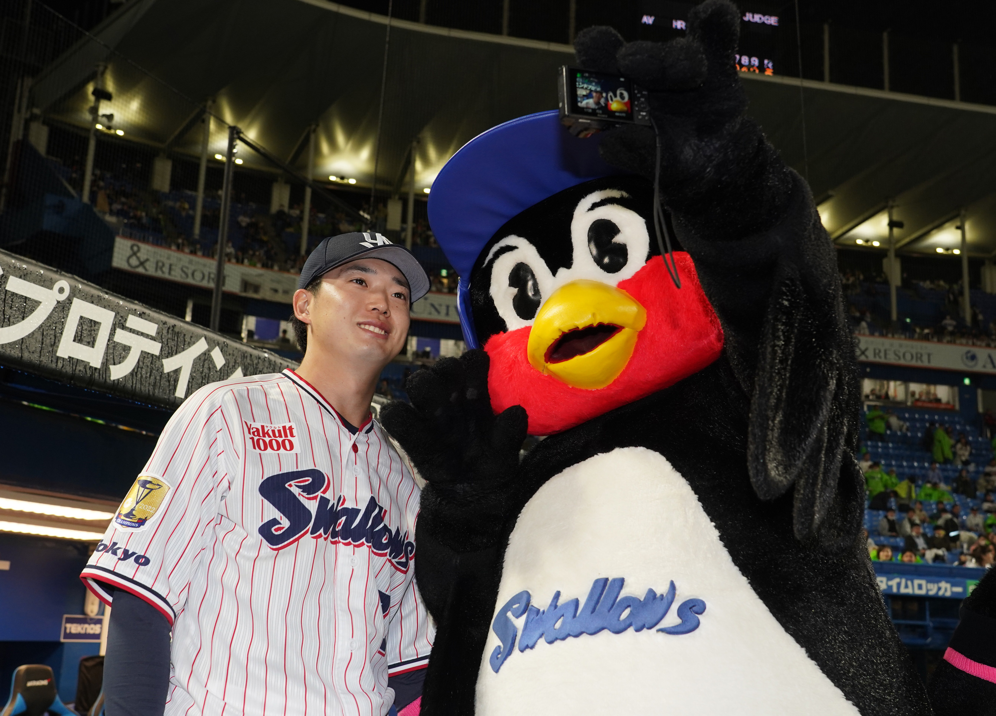 東京ヤクルトスワローズ プロ初HR記念58 長岡秀樹選手 新品
