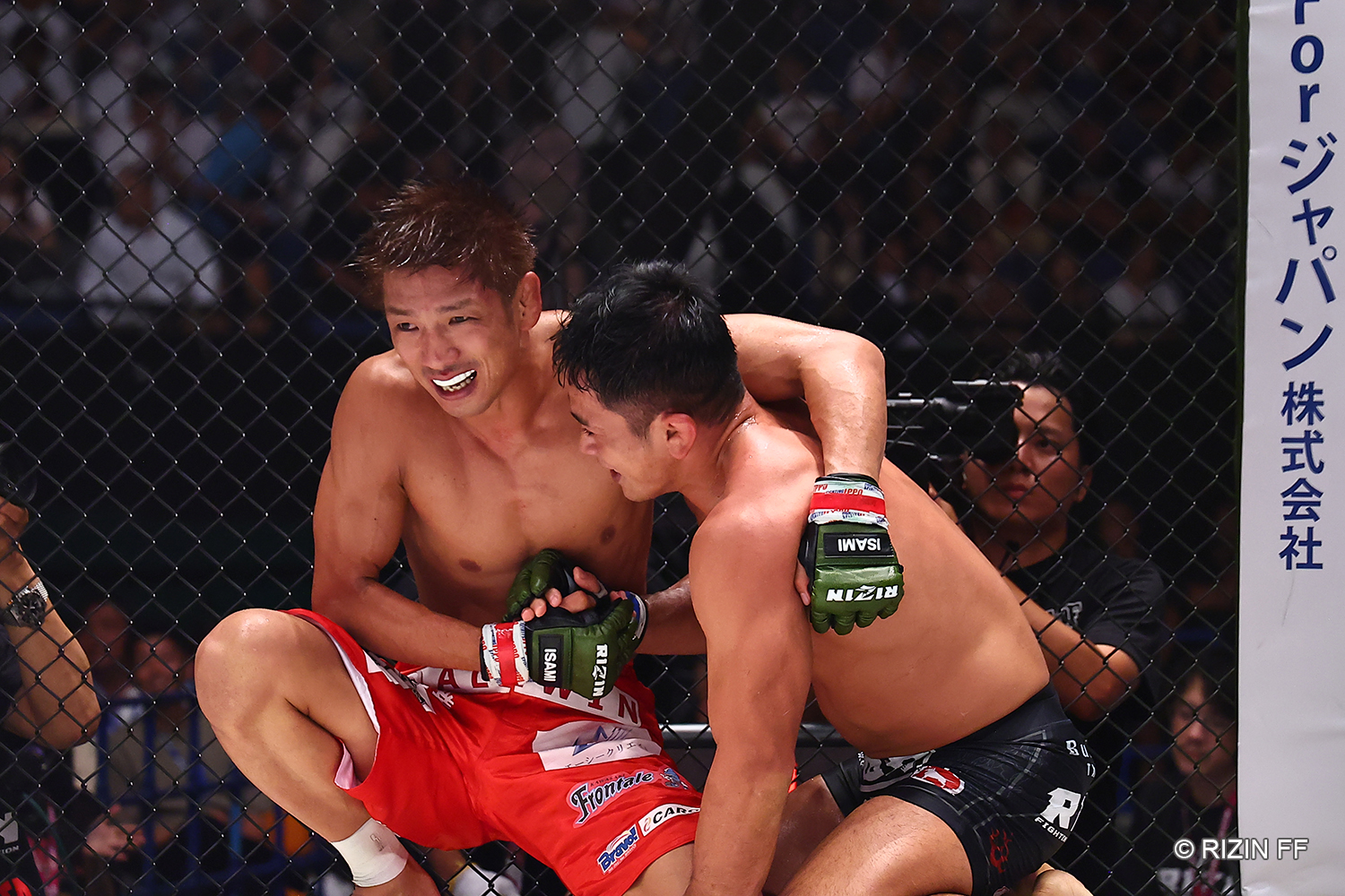 RIZIN 所英男　アランヒロヤマニハ　サイングローブ［本日のみ値下げ］‼️ 試合結果】For Japan presents RIZIN LANDMARK 6 in NAGOYA 第13