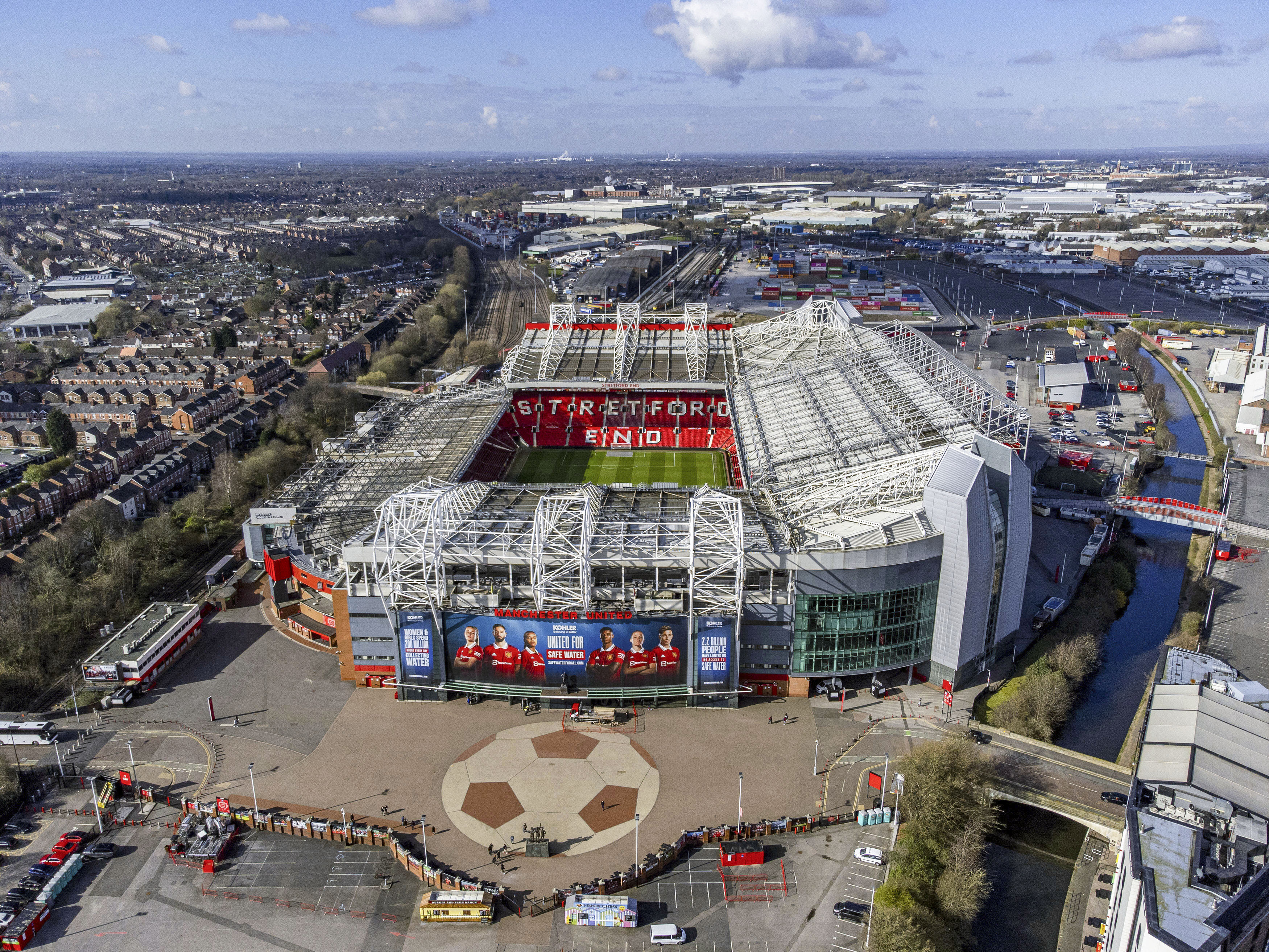 マンチェスターユナイテッド　オールド・トラッフォード　スタジアム模型 マンチェスターユナイテッドオールド・トラッフォードスタジアム模型