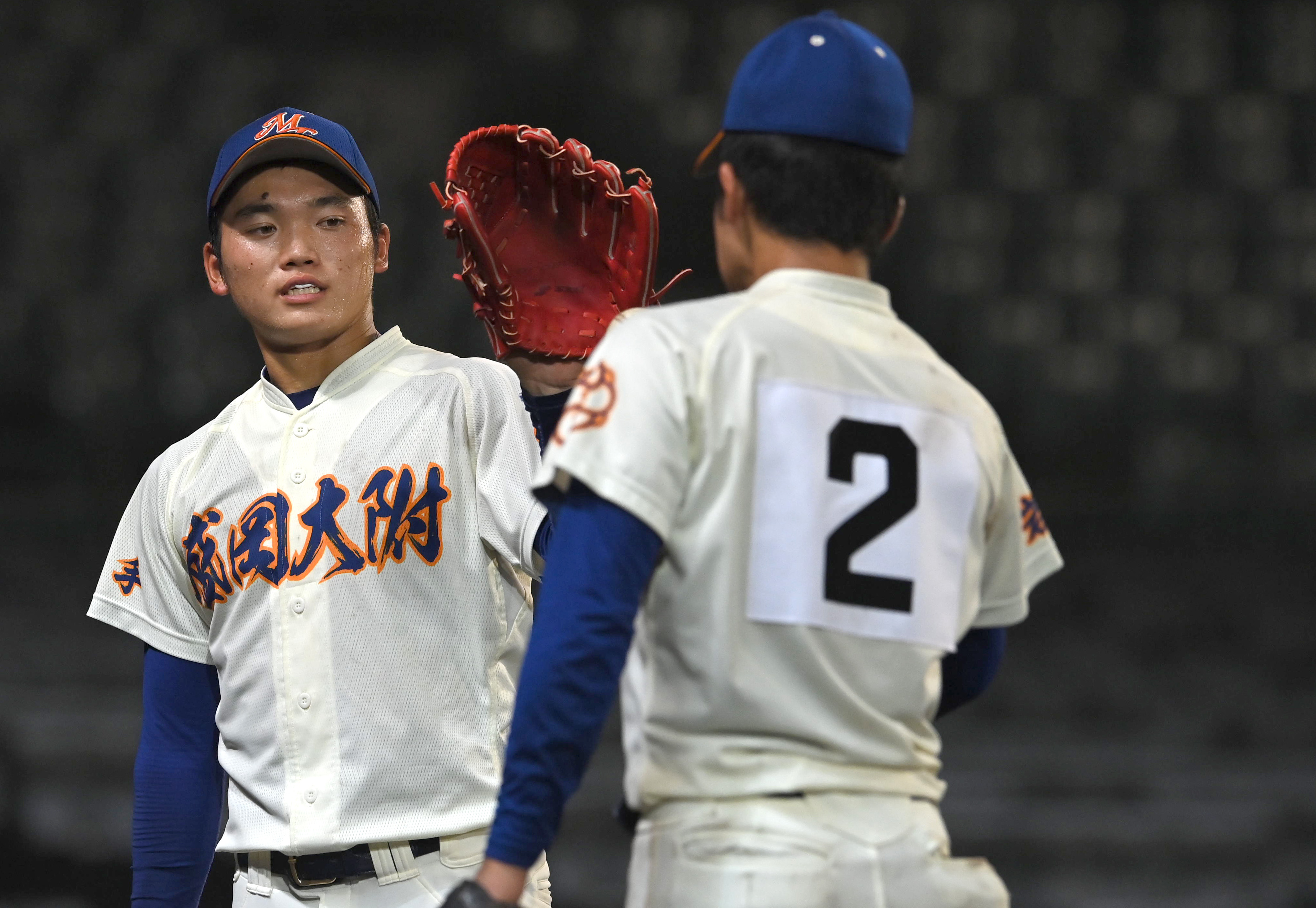 盛岡大付のエース・渡辺「悔しい思いがあるけど、こういう中で3試合も