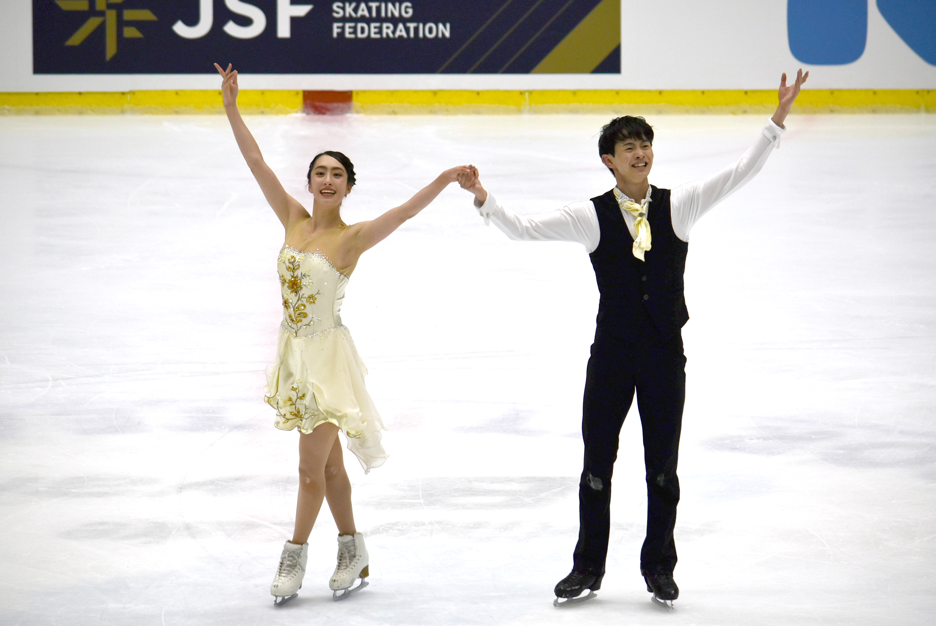 アイスダンスの櫛田育良、島田高志郎組 2人で挑む初の全日本選手権 アイスダンスの櫛田育良、島田高志郎組 2人で挑む初の全日本選手権