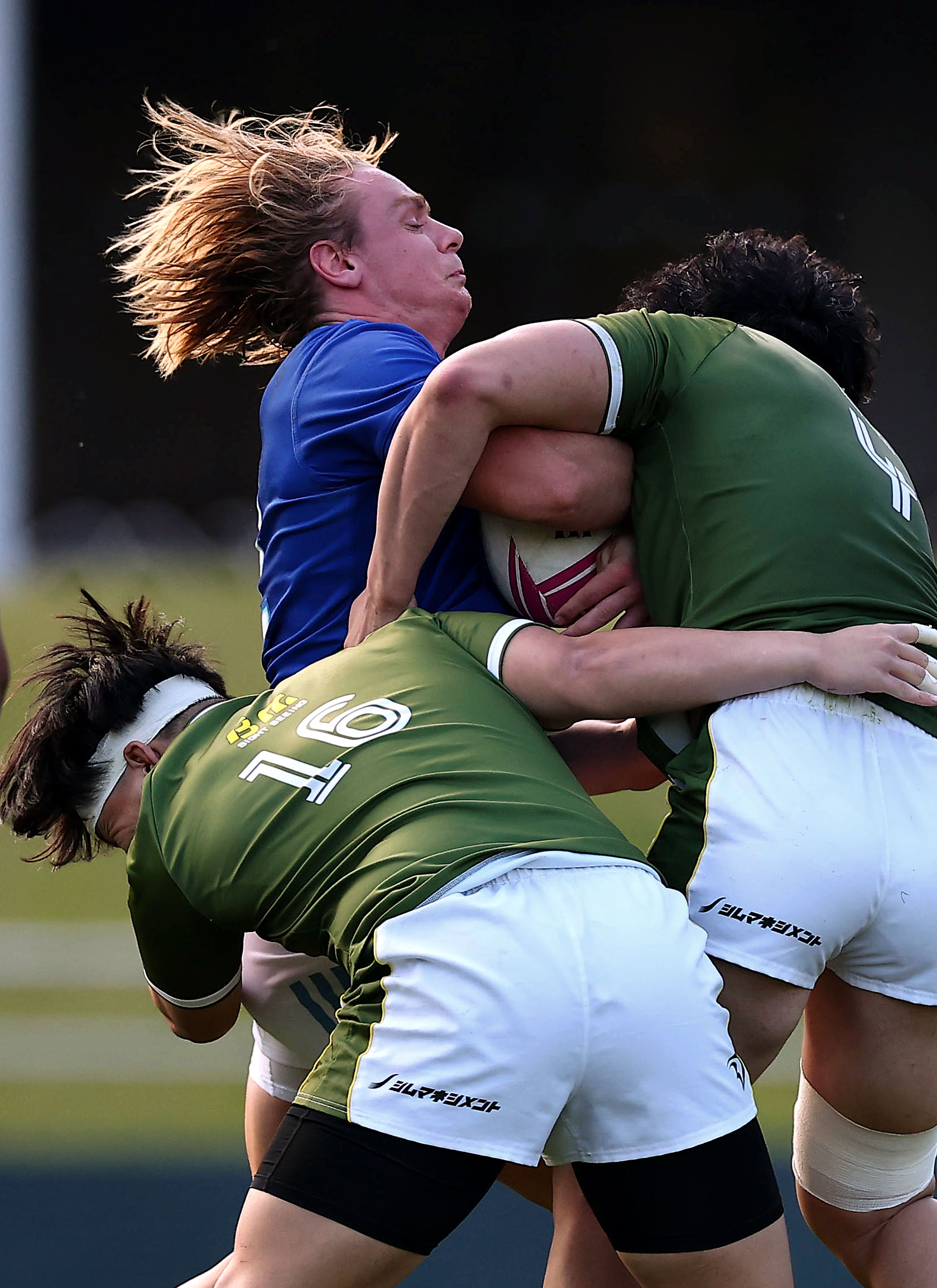 東海大ラグビー　
Under Armour フード付きスウェットセット 東海大が全勝優勝 関東大学ラグビー：時事ドットコム