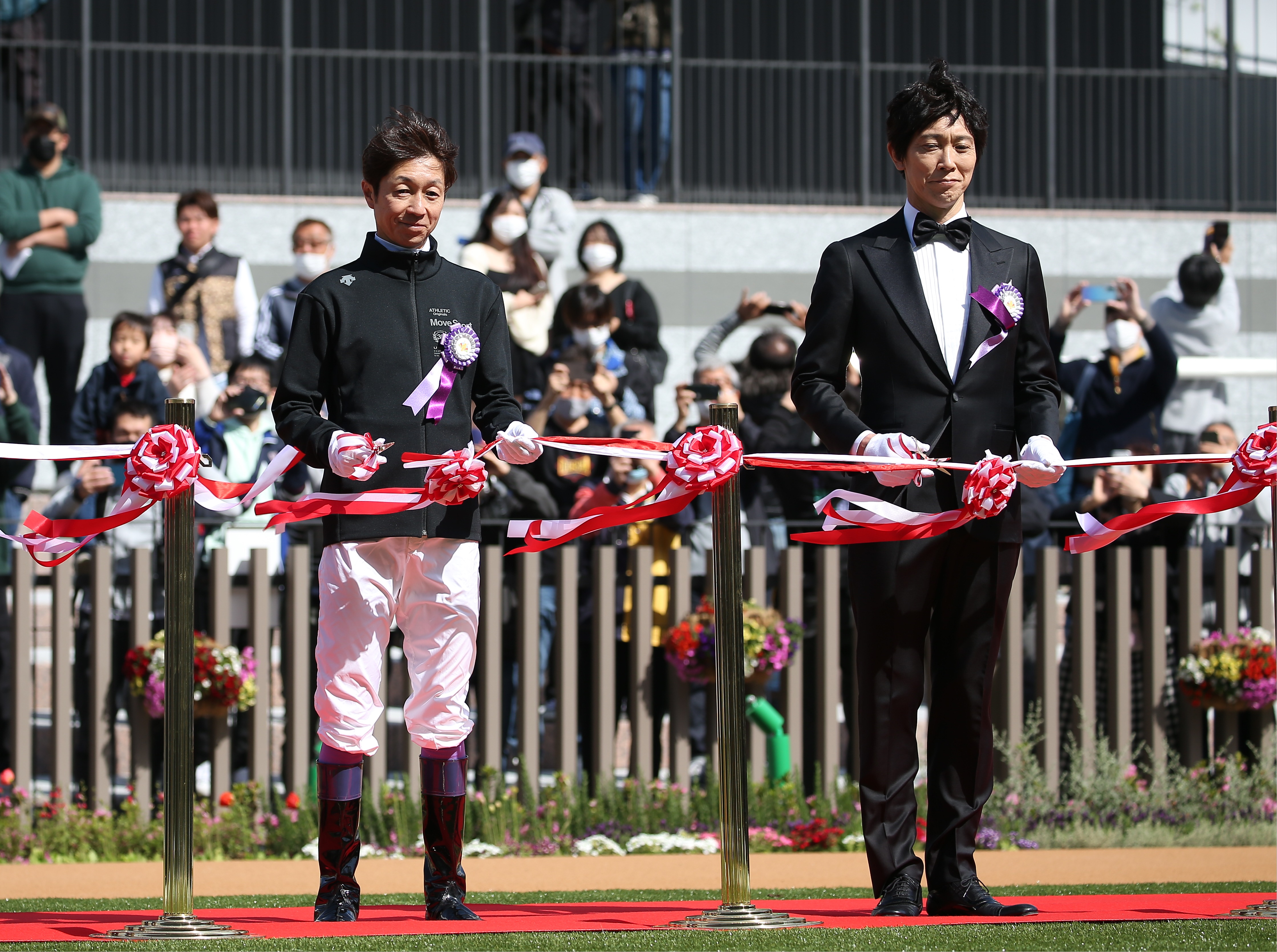 京都競馬場でグランドオープンセレモニー 武豊騎手「素晴らしい競馬場