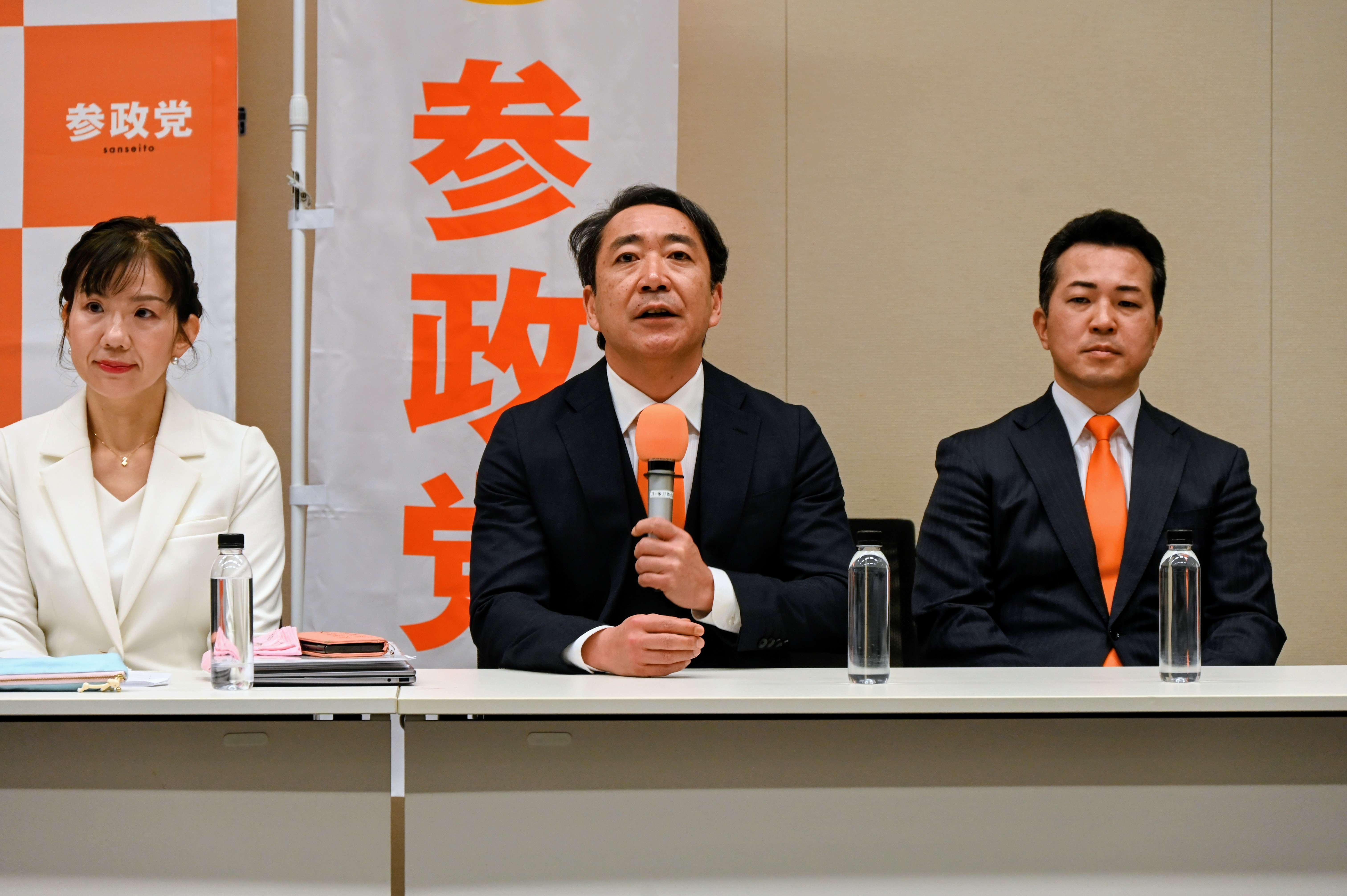 第二自民』と揶揄されるかもしれないが」参政・神谷代表 元自民の中川