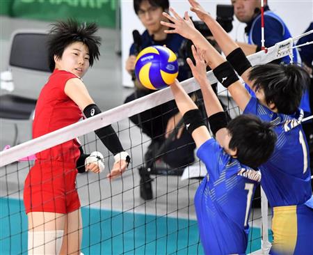 東九州龍谷 ３年連続決勝 １６２センチ室岡がチーム最多３６点 春高バレー サンスポ