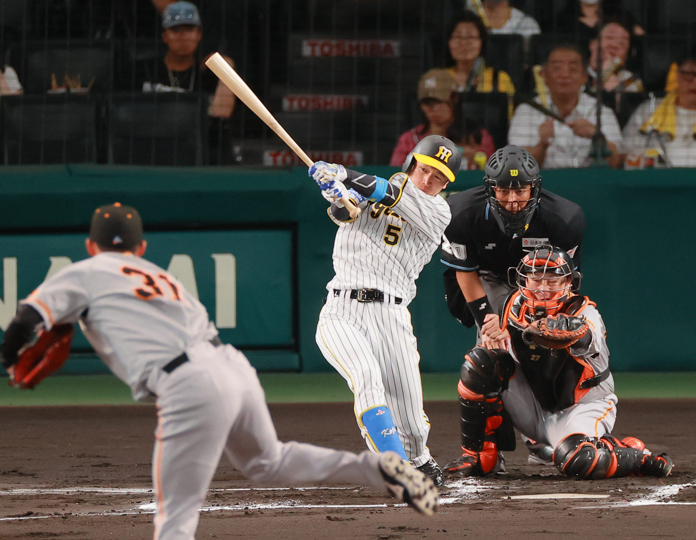 阪神タイガース中谷将大選手（現ソフトバンクホークス）バッティング 