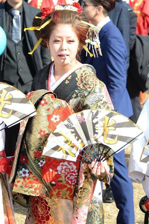 北九州では花魁姿で成人式も 全国各地で事件 トラブル続出 サンスポ