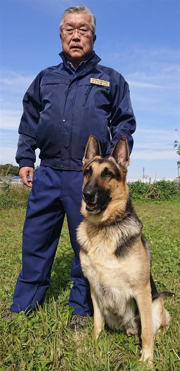 秋の褒章 栃木から９人 黄綬褒章 県警察犬訓練所長 池上行雄さん ７１ 犬の性能１２０ 引き出す 産経ニュース