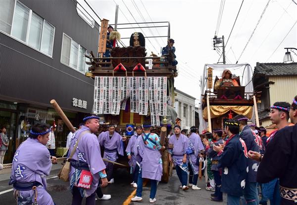 佐原の大祭」秋祭り始まる 関東三大山車祭り 千葉・香取、囃子連の集会場一部燃える - 産経ニュース