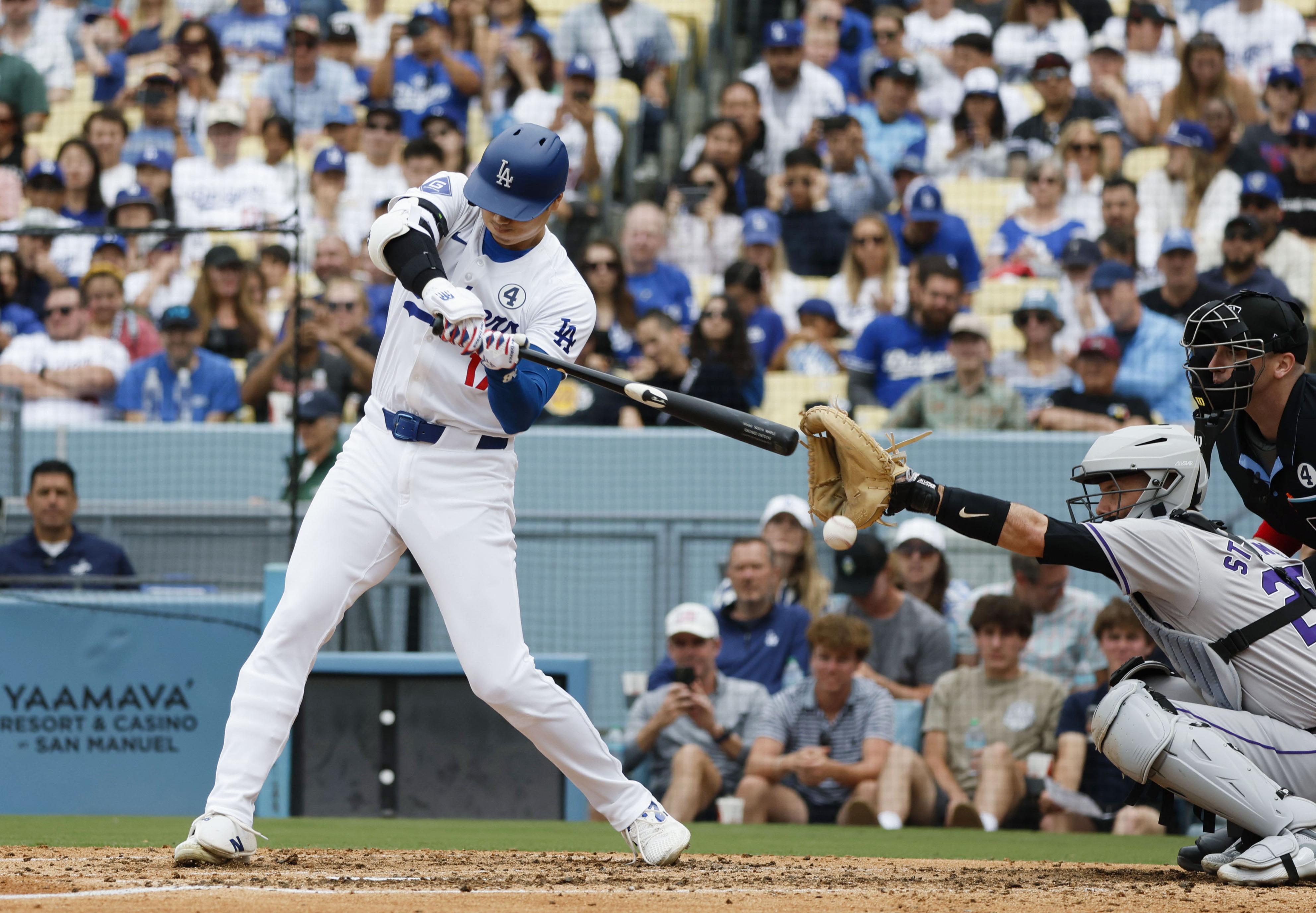 大谷翔平は3打数無安打 本拠地ロッキーズ戦 - 産経ニュース