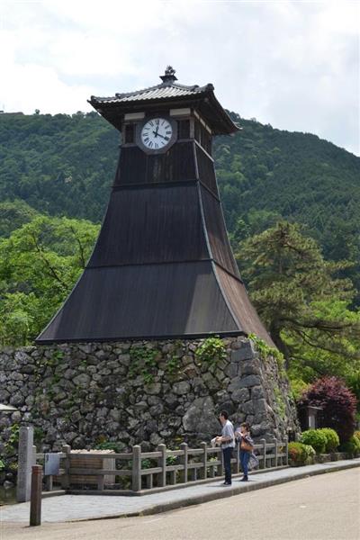 出石の時計台「辰鼓楼」、平成の大修理へ ２９日から外壁張り替え 兵庫