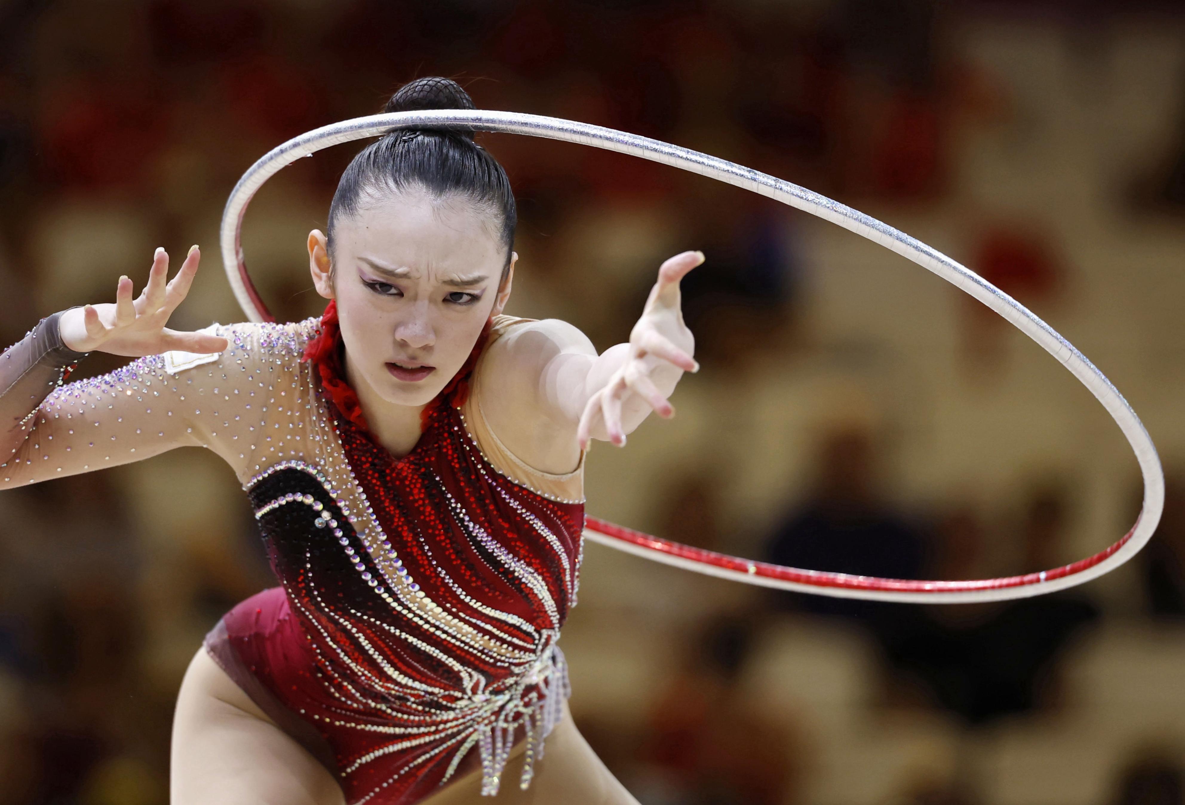 フォトギャラリー】喜田未来乃、鈴木菜巴は決勝進めず 世界新体操個人