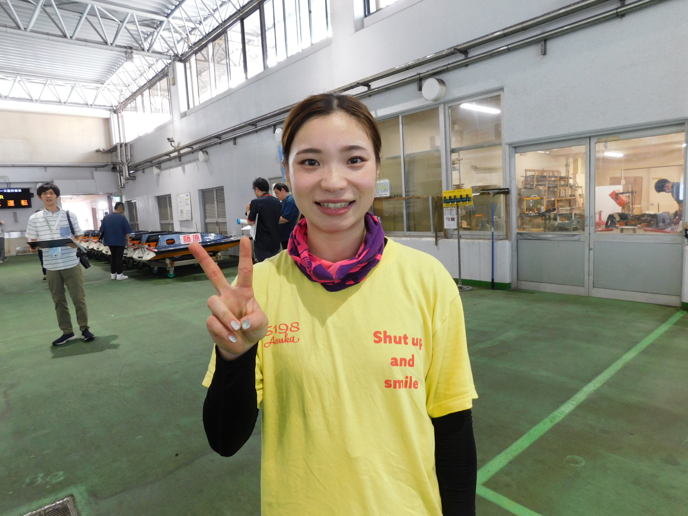 明日香 オールレディース】奥村明日香が格上交わして2着発進 エンジンの感触
