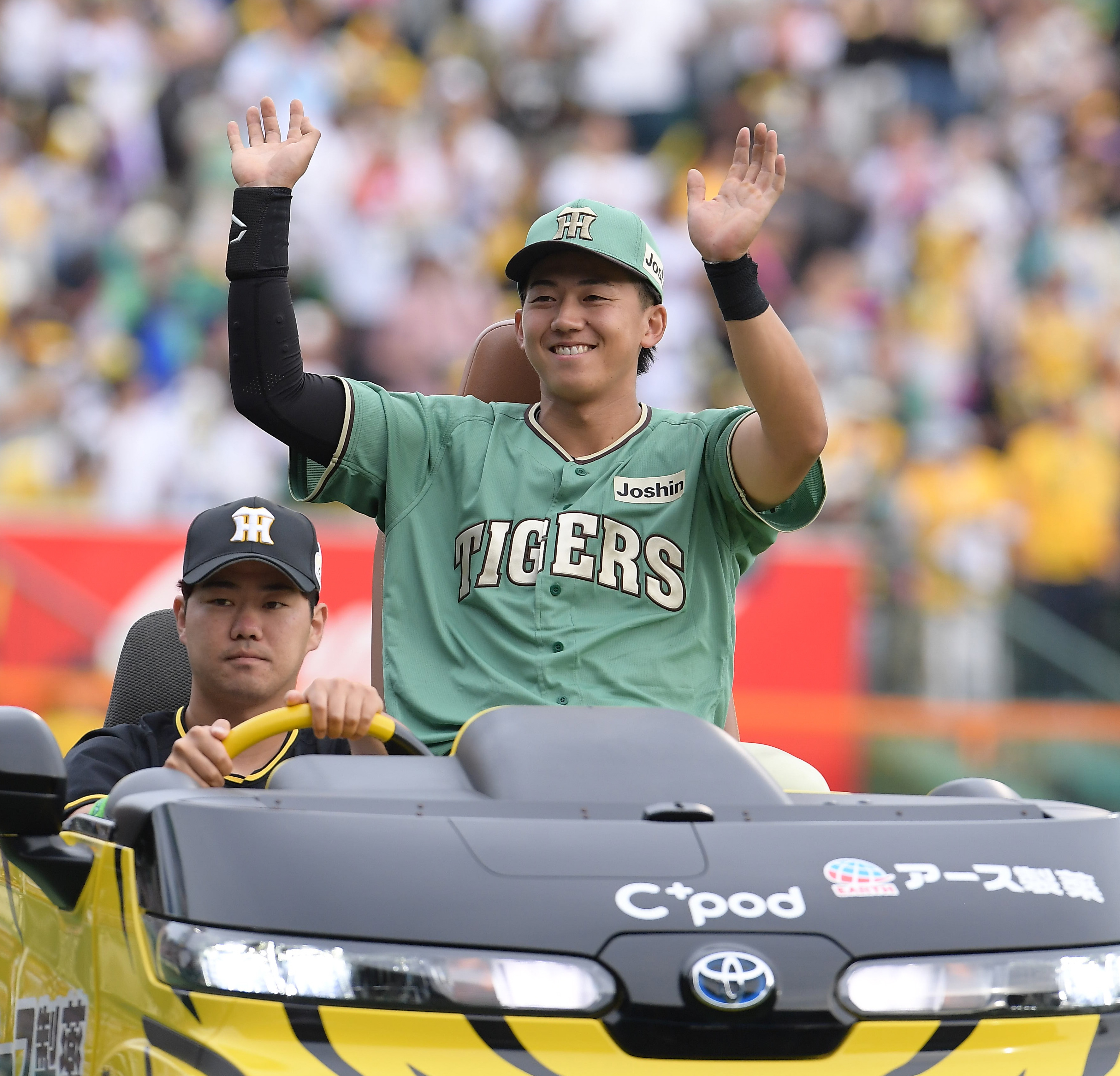 立石正広　阪神タイガース　ドラフト1位　春季キャンプ　国際通り店限定ユニフォーム ドラ1・立石正広は「ミスタータイガース」掛布雅之になれるのか 実力で