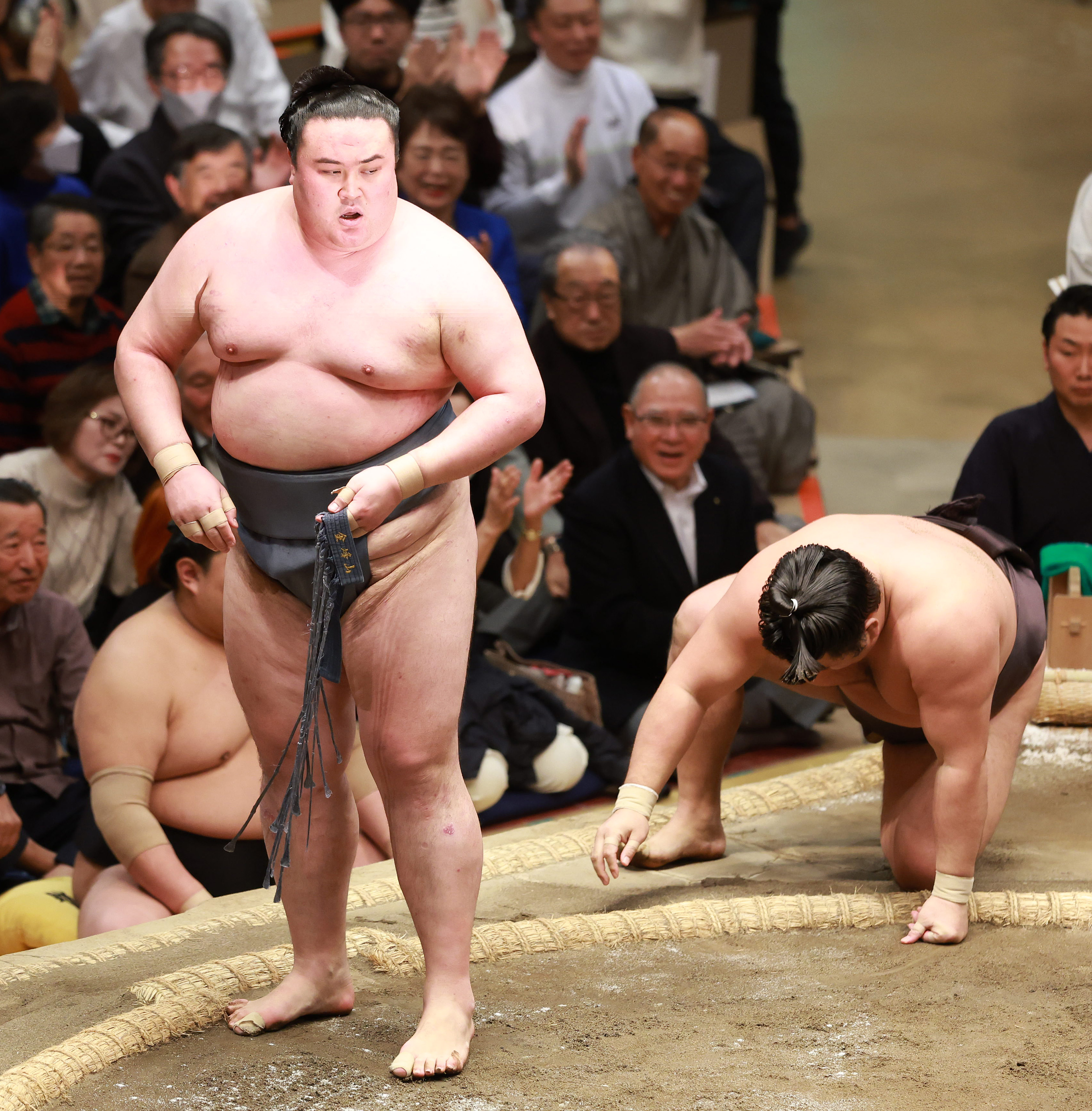 金峰山が初優勝に王手 カザフスタン出身の27歳は無欲を強調「自分の
