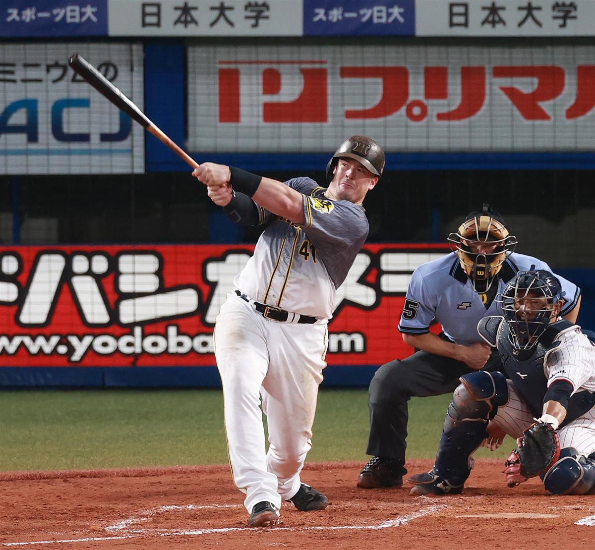 阪神・ボーア＆サンズが２０点爆勝呼ん打！プロ野球初の新助っ人満弾競演（1/2ページ） - サンスポ