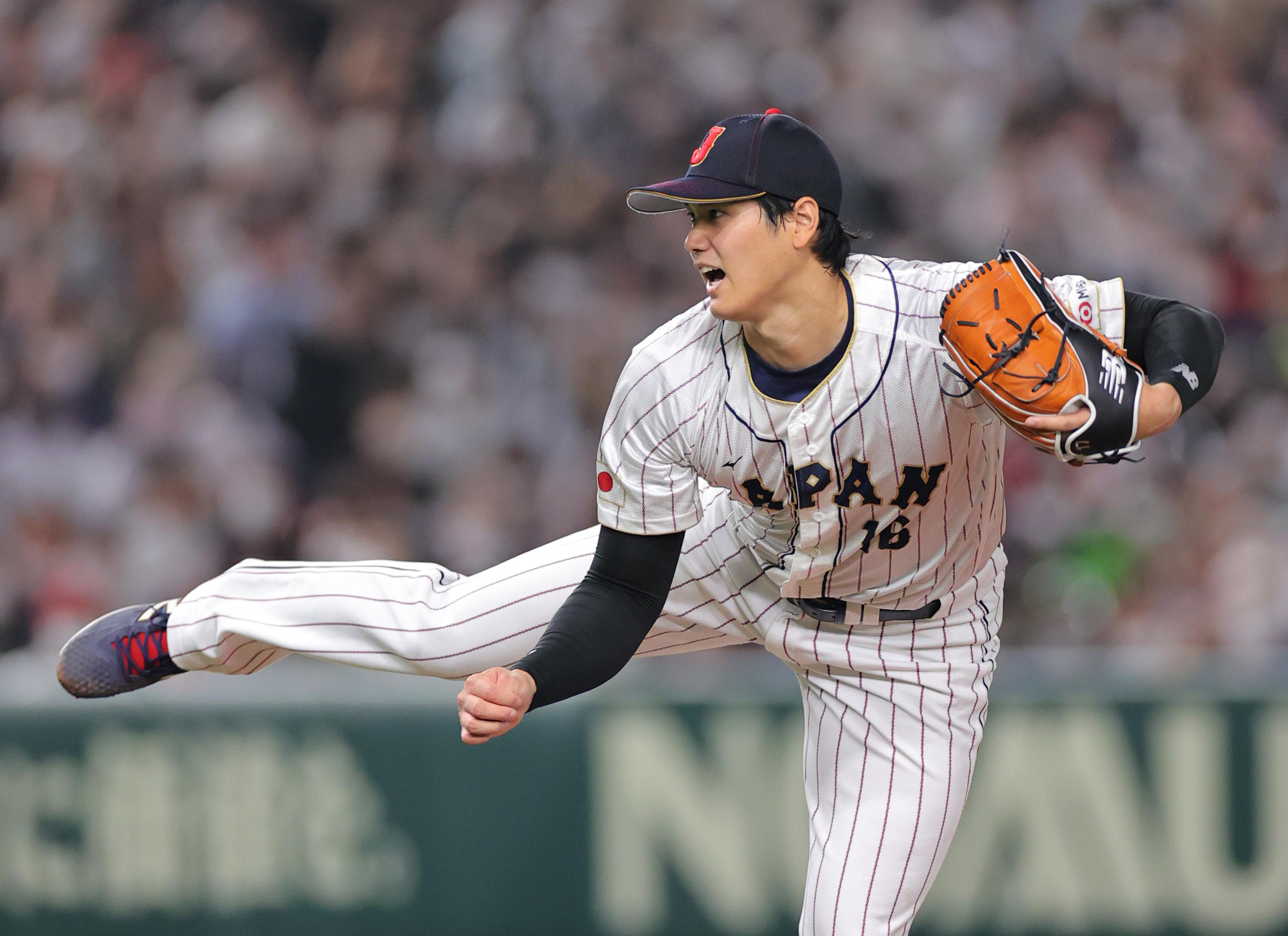 侍ジャパン・大谷翔平、４回０封！１勝だ２点打だ ３番・投手兼ＤＨ