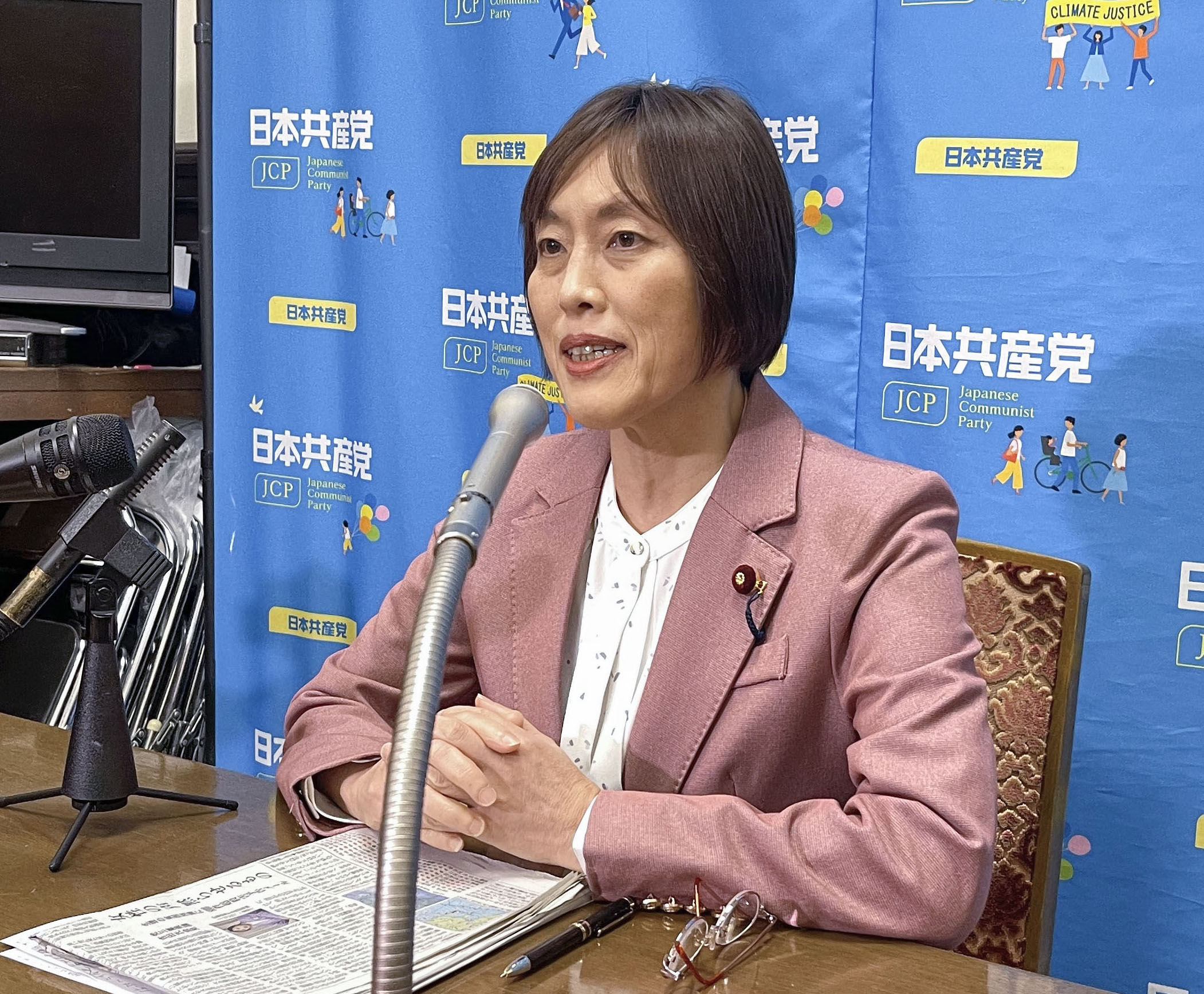 共産・田村委員長、党首討論参加できず 出席要件欠き緩和求めるも調整