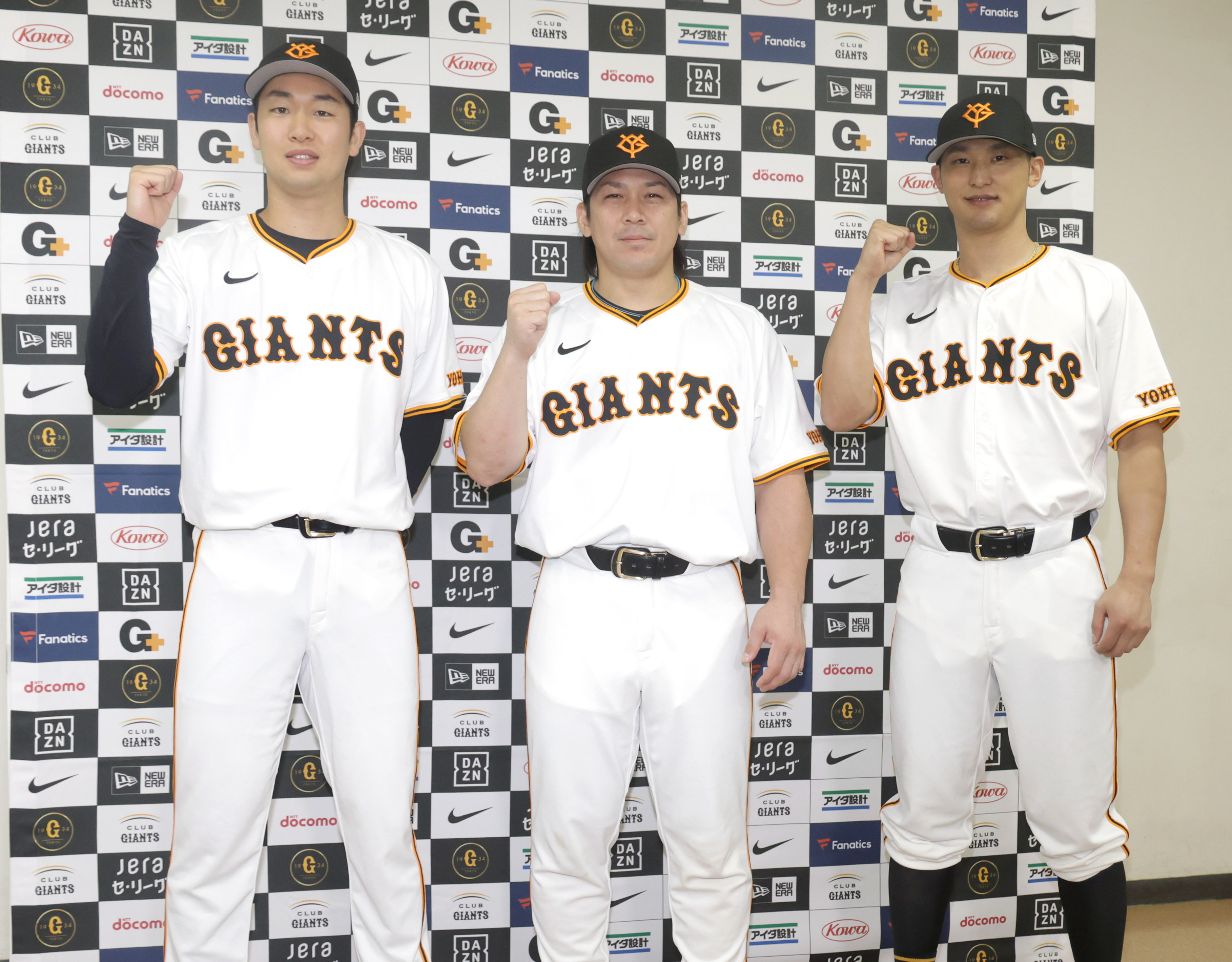 巨人から山崎伊織、甲斐拓也、吉川尚輝の3人が選手間投票で