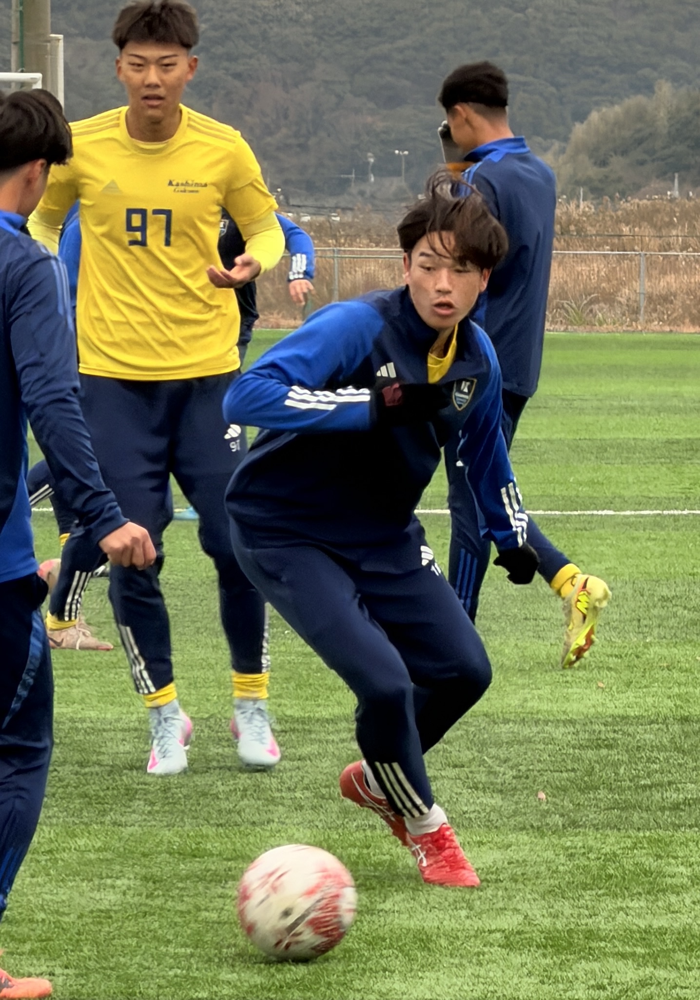 高校サッカー】鹿島学園、OB上田綺世の活躍が励み 茨城県勢2校目の全国